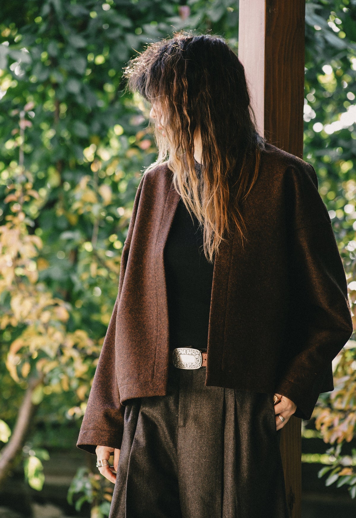 The Pilgrim Boiled Wool Coat