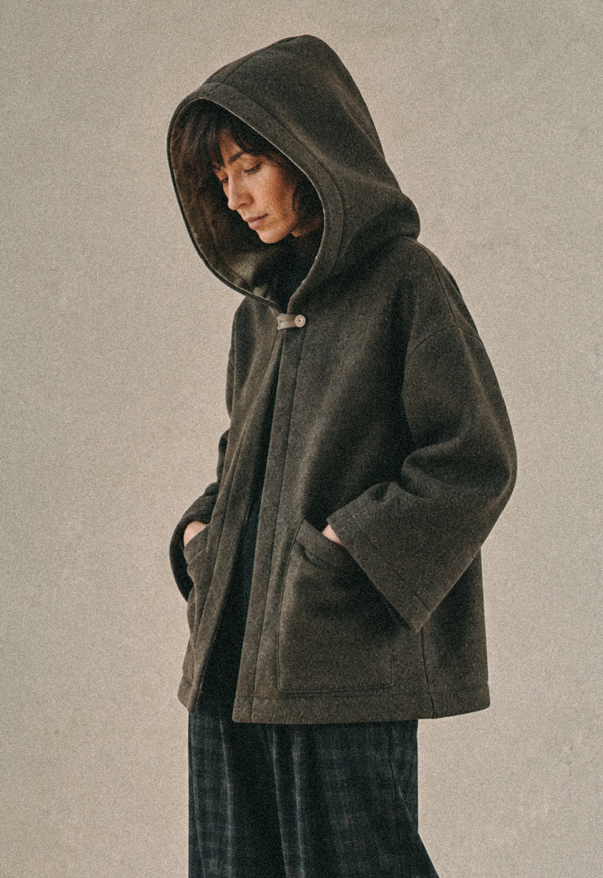 The Forester Boiled Wool Coat