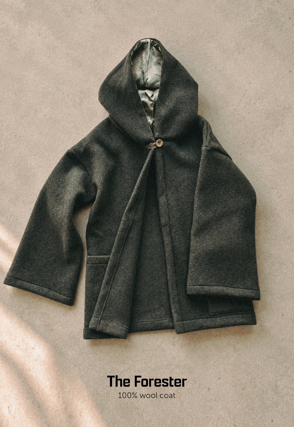 The Forester Boiled Wool Coat