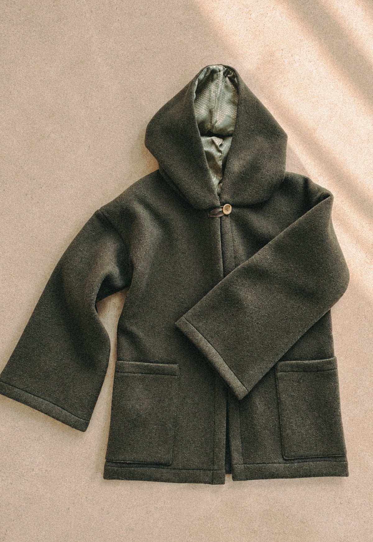 The Forester Boiled Wool Coat