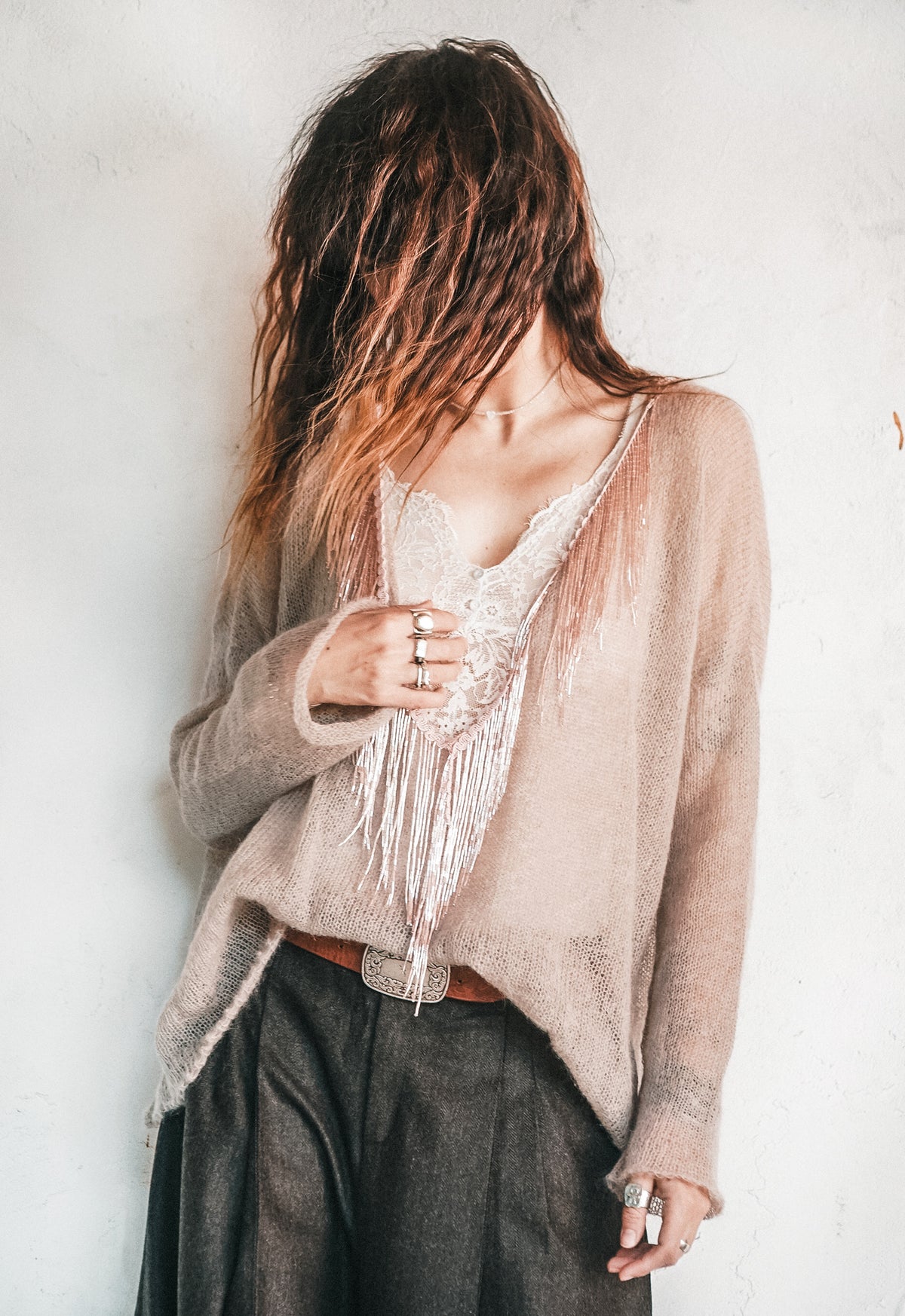 The Afterglow Mohair Sweater