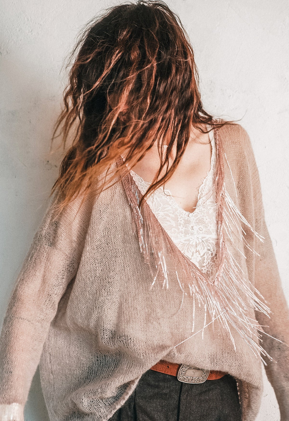 The Afterglow Mohair Sweater