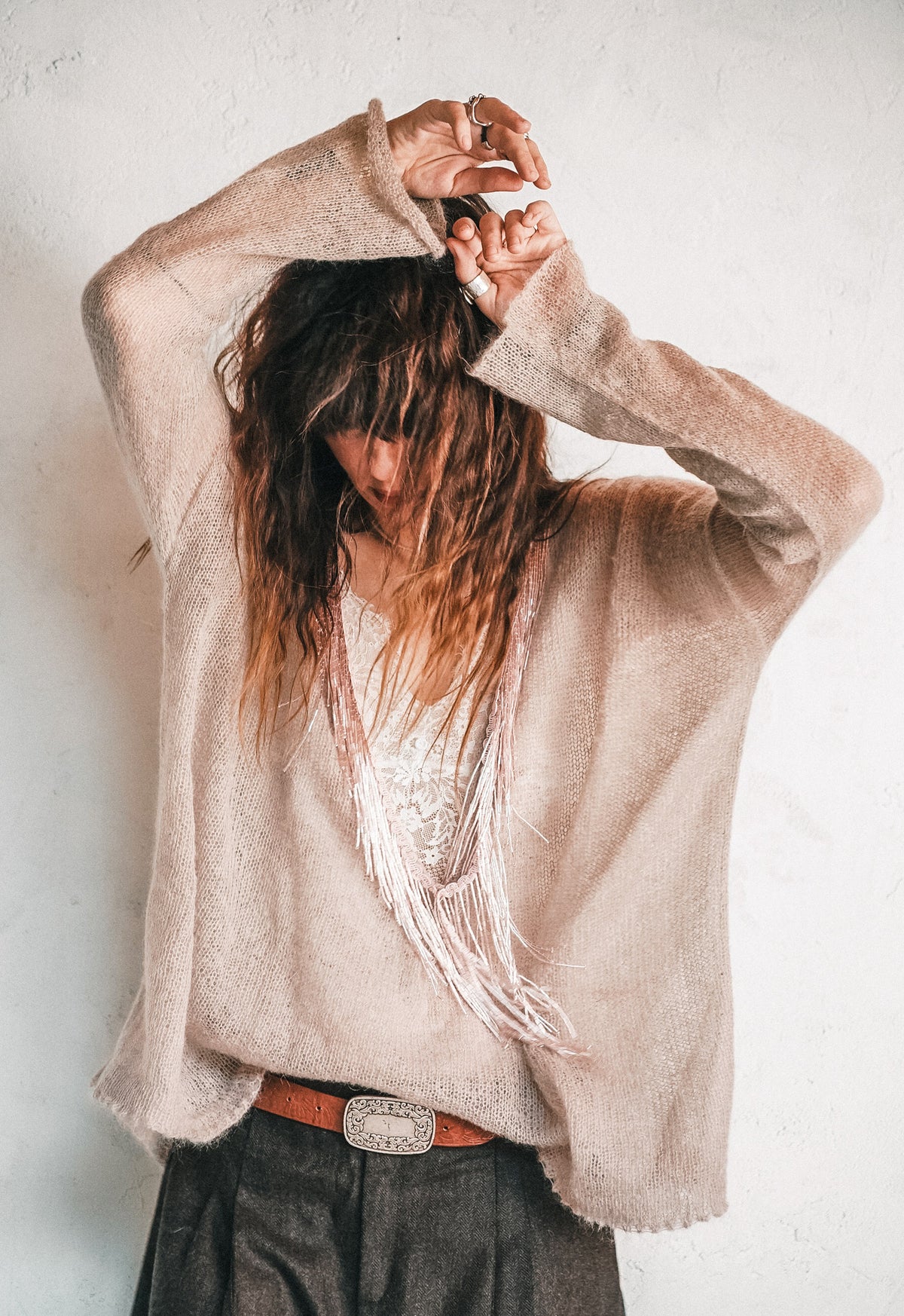The Afterglow Mohair Sweater