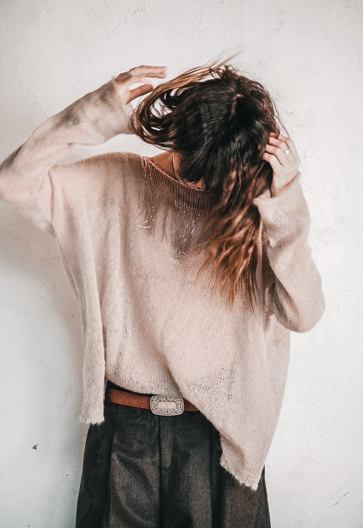 The Afterglow Mohair Sweater