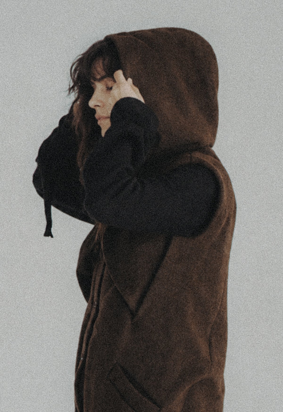 The Quiet Hood Wool Vest