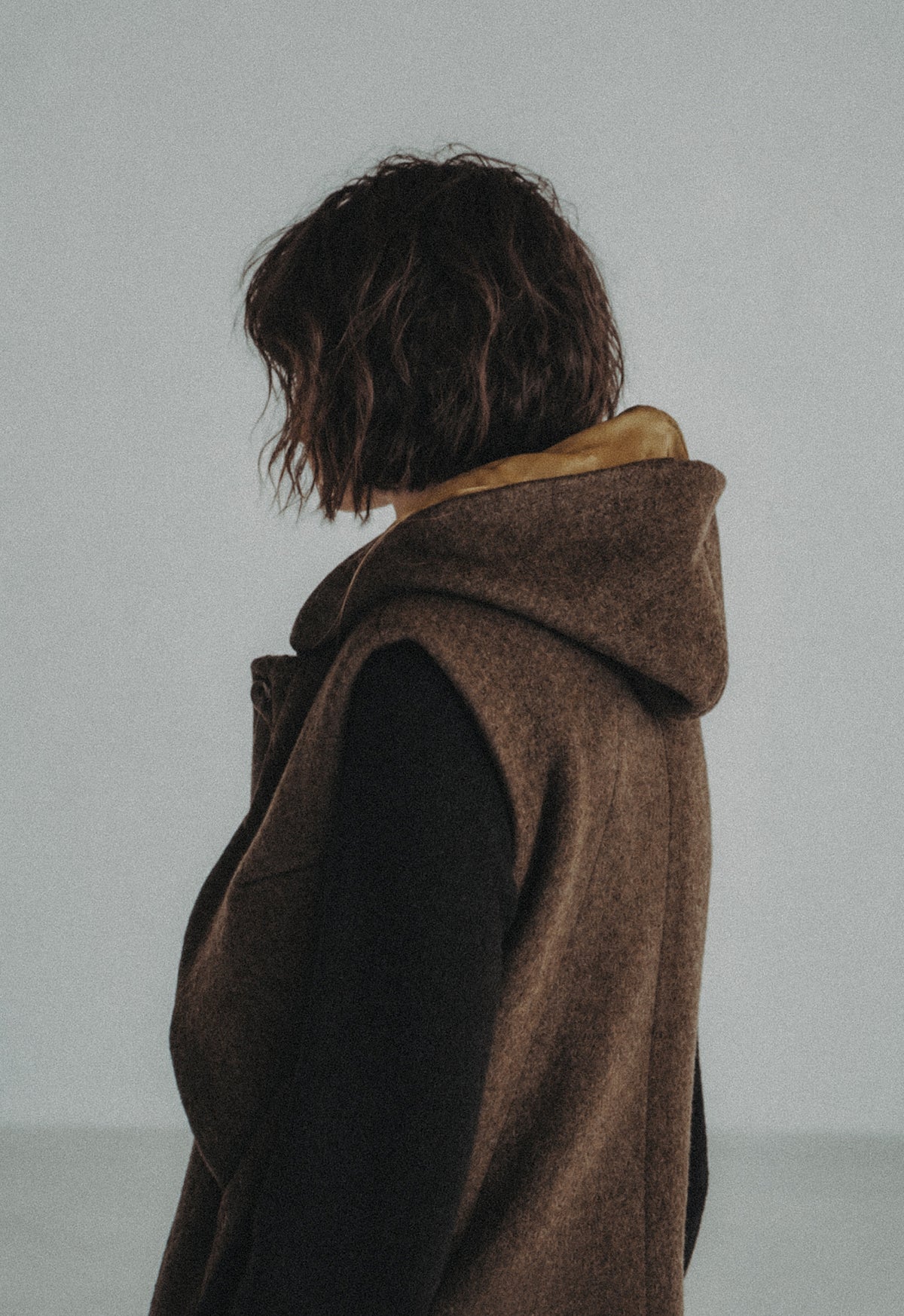 The Quiet Hood Wool Vest