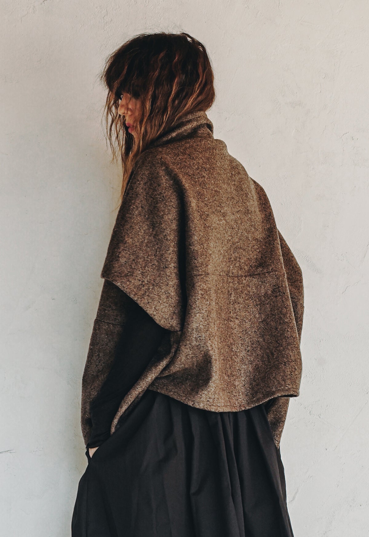 WILD CHESTNUT BOILED WOOL TOP