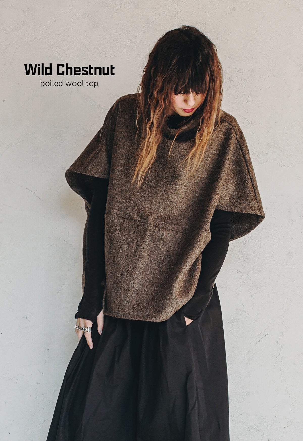 WILD CHESTNUT BOILED WOOL TOP