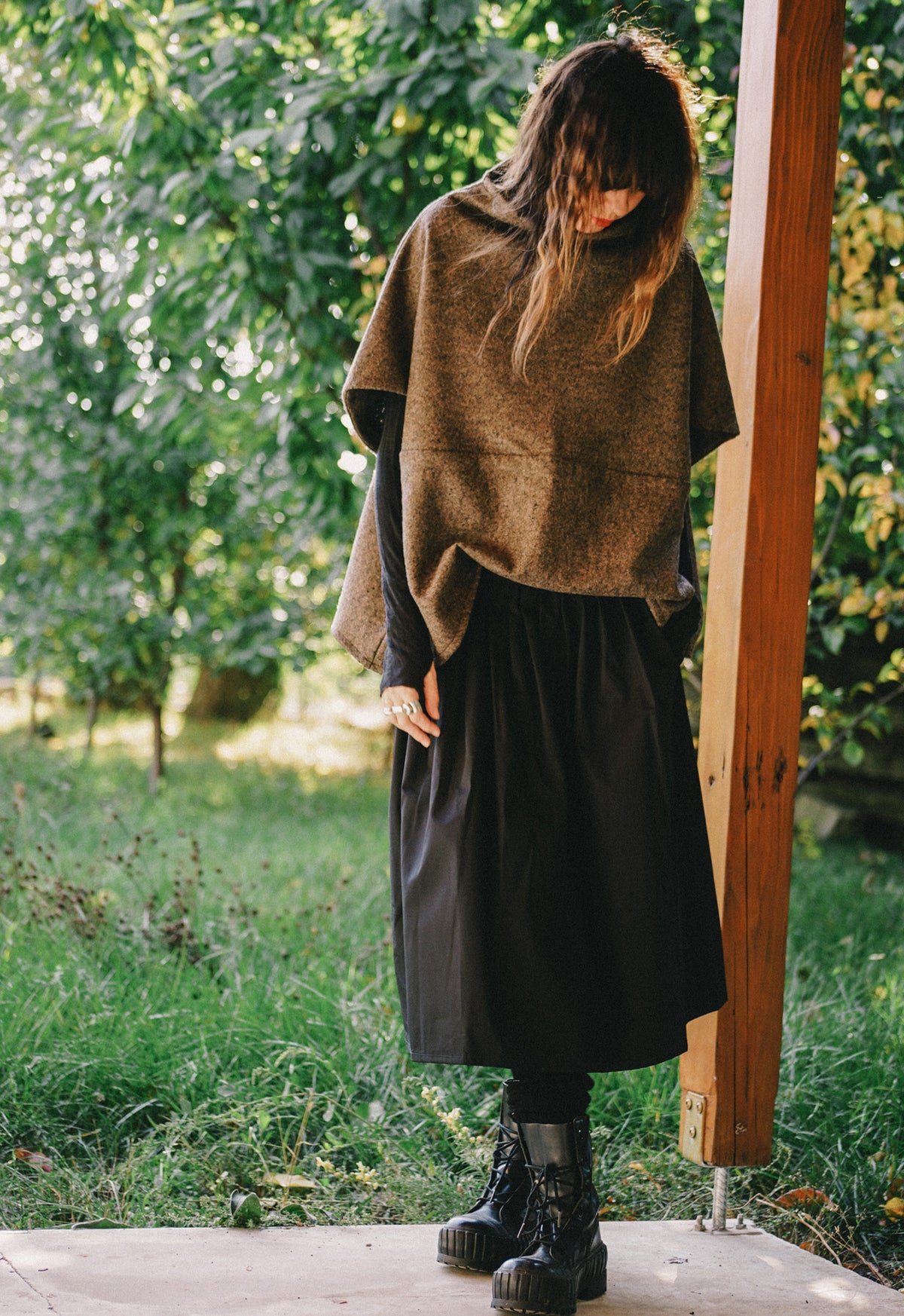 WILD CHESTNUT BOILED WOOL TOP