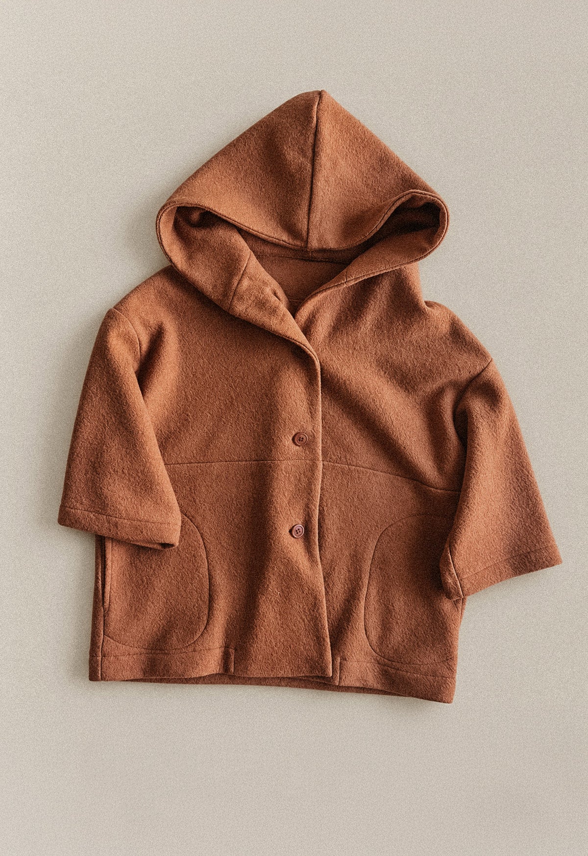 The Chatsworth boiled wool coat