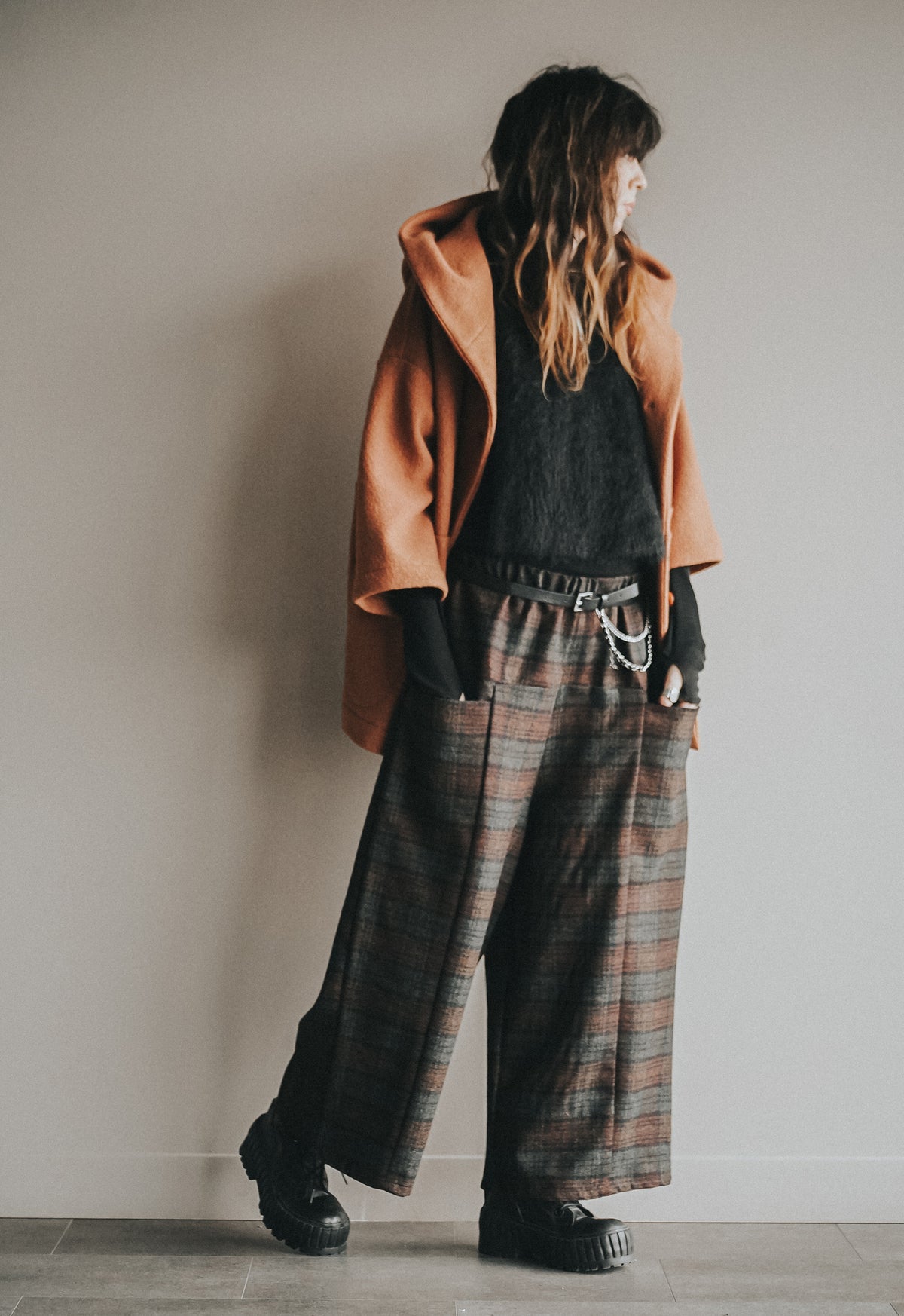 Strobe & Sound Wool Trousers