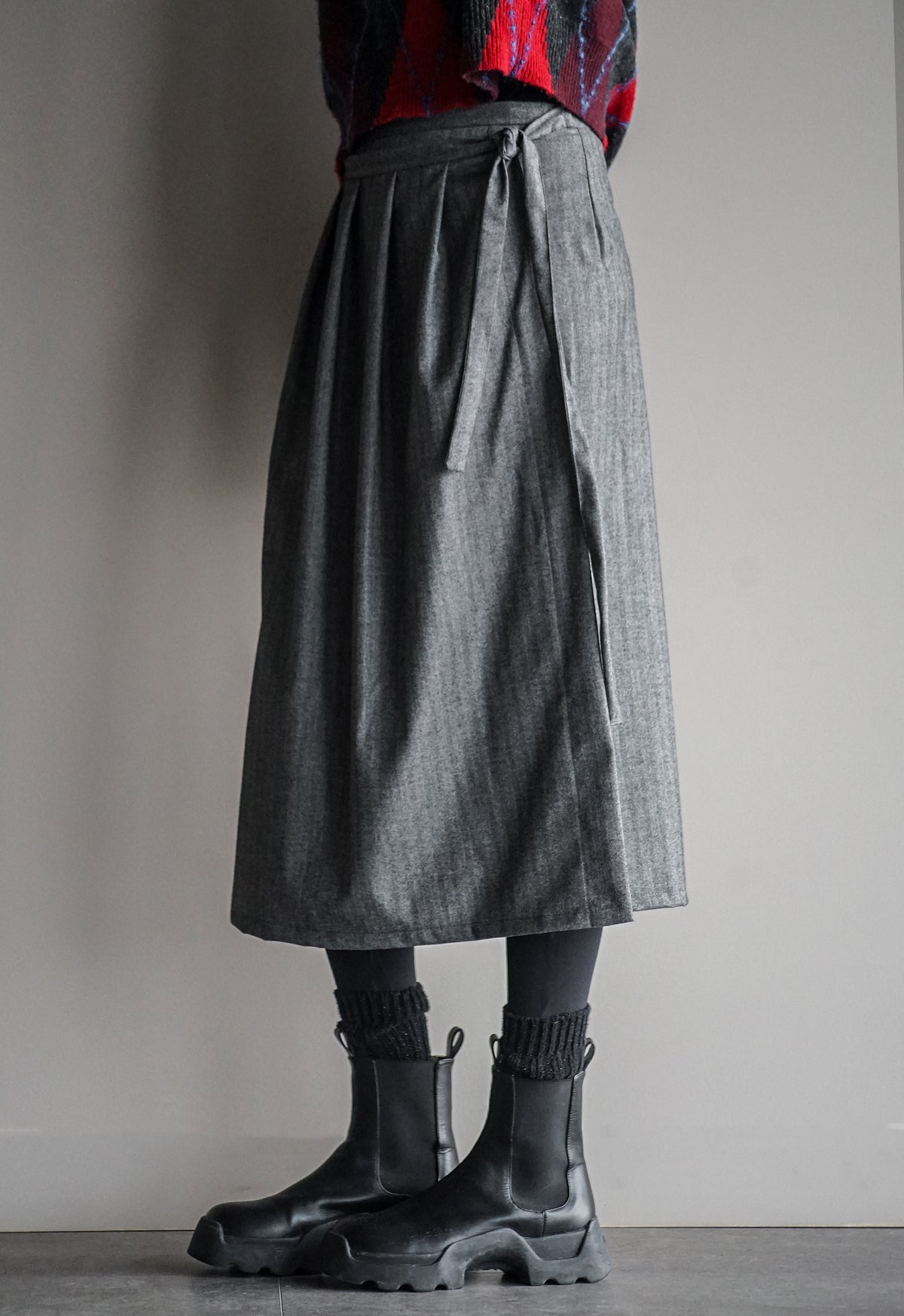 Double Pleated Skirt