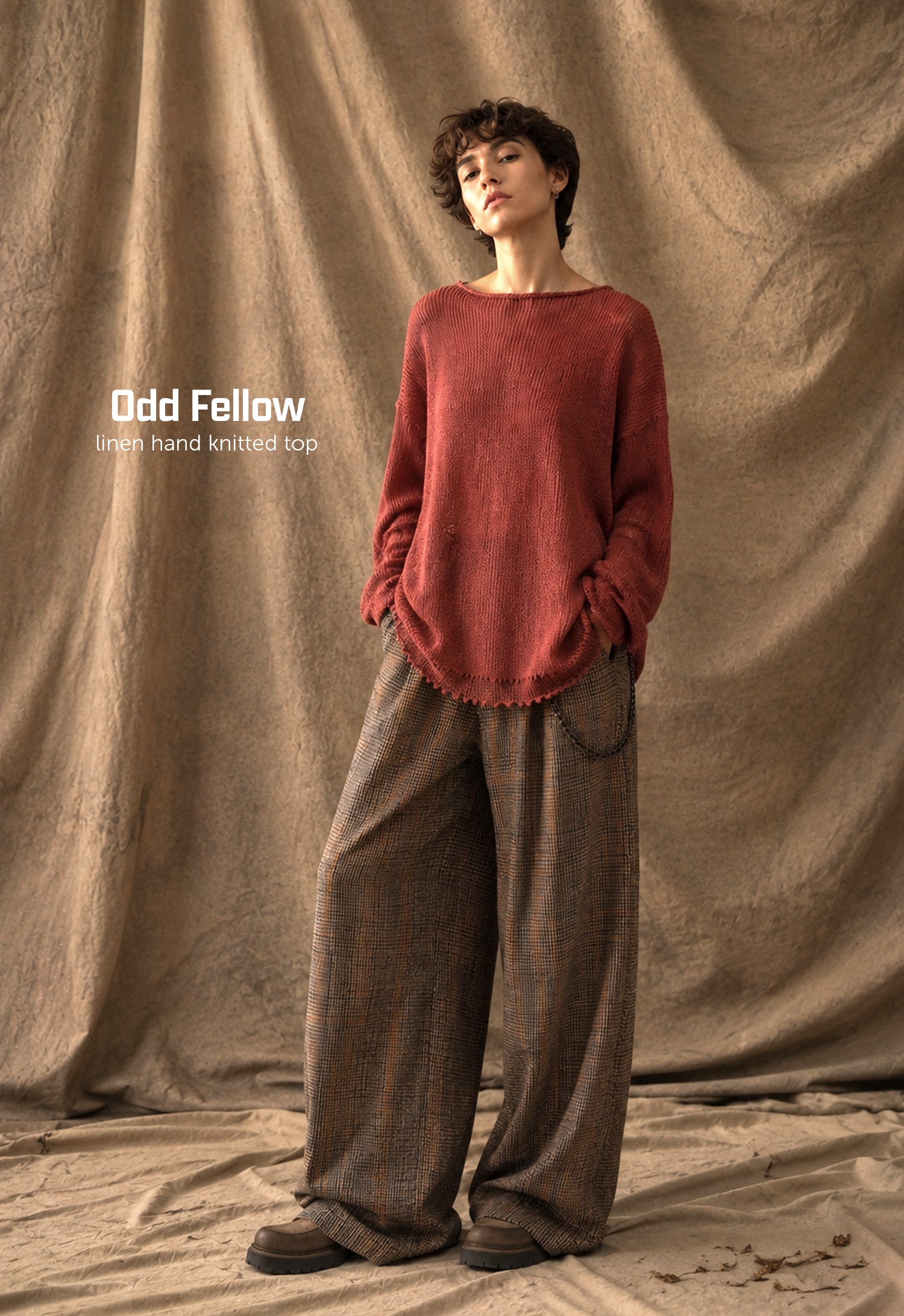 Odd Fellow Hand Knitted Top