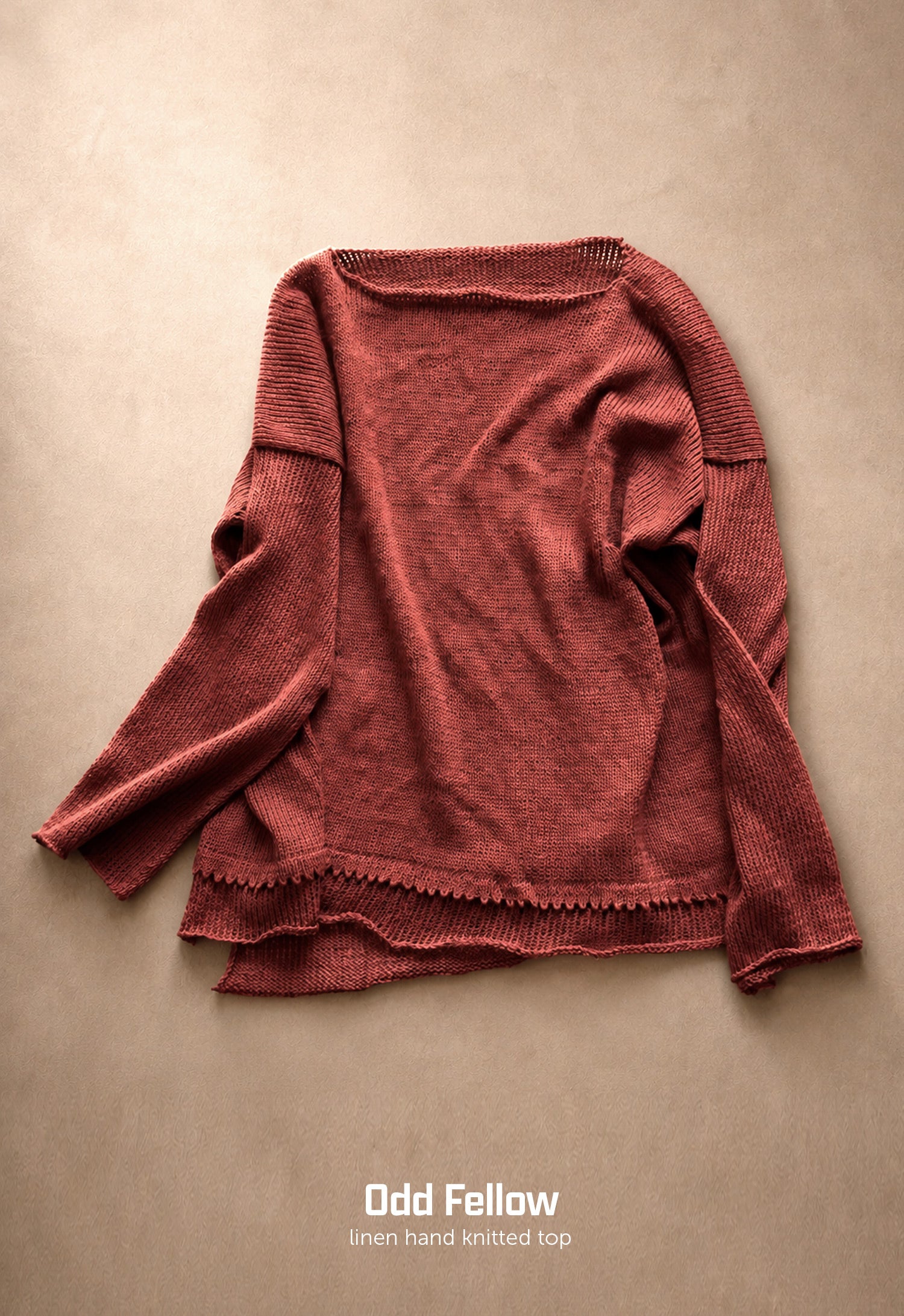 Odd Fellow Hand Knitted Top