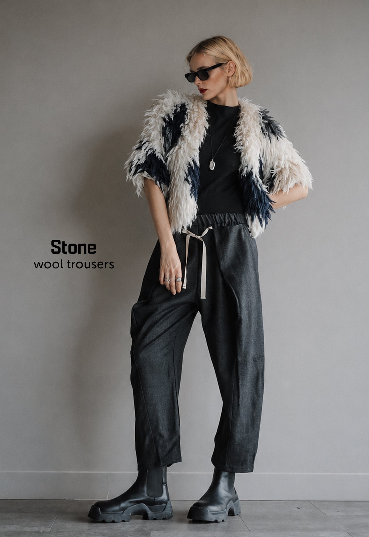 Stone Wool Trousers