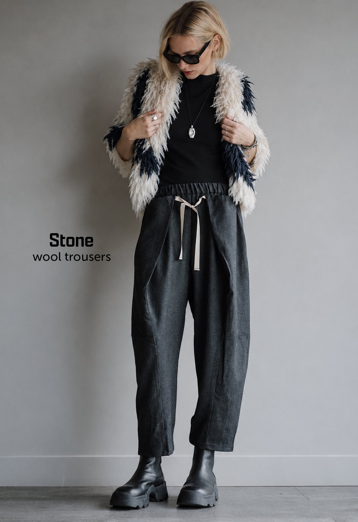 Stone Wool Trousers