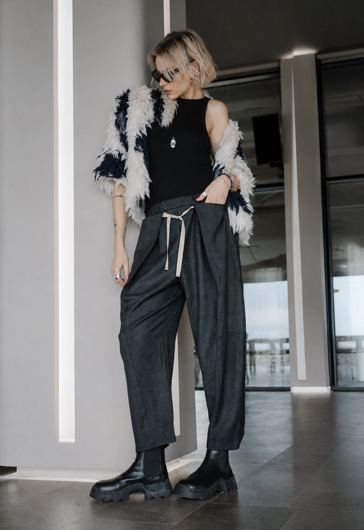 Stone Wool Trousers