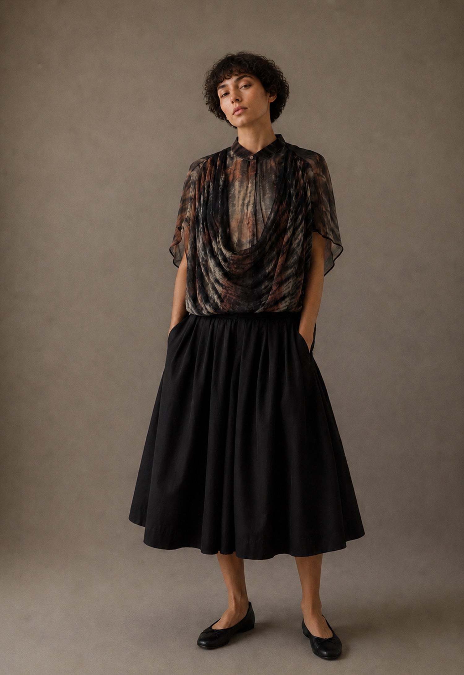 The Enigma Natural Silk Shirt
