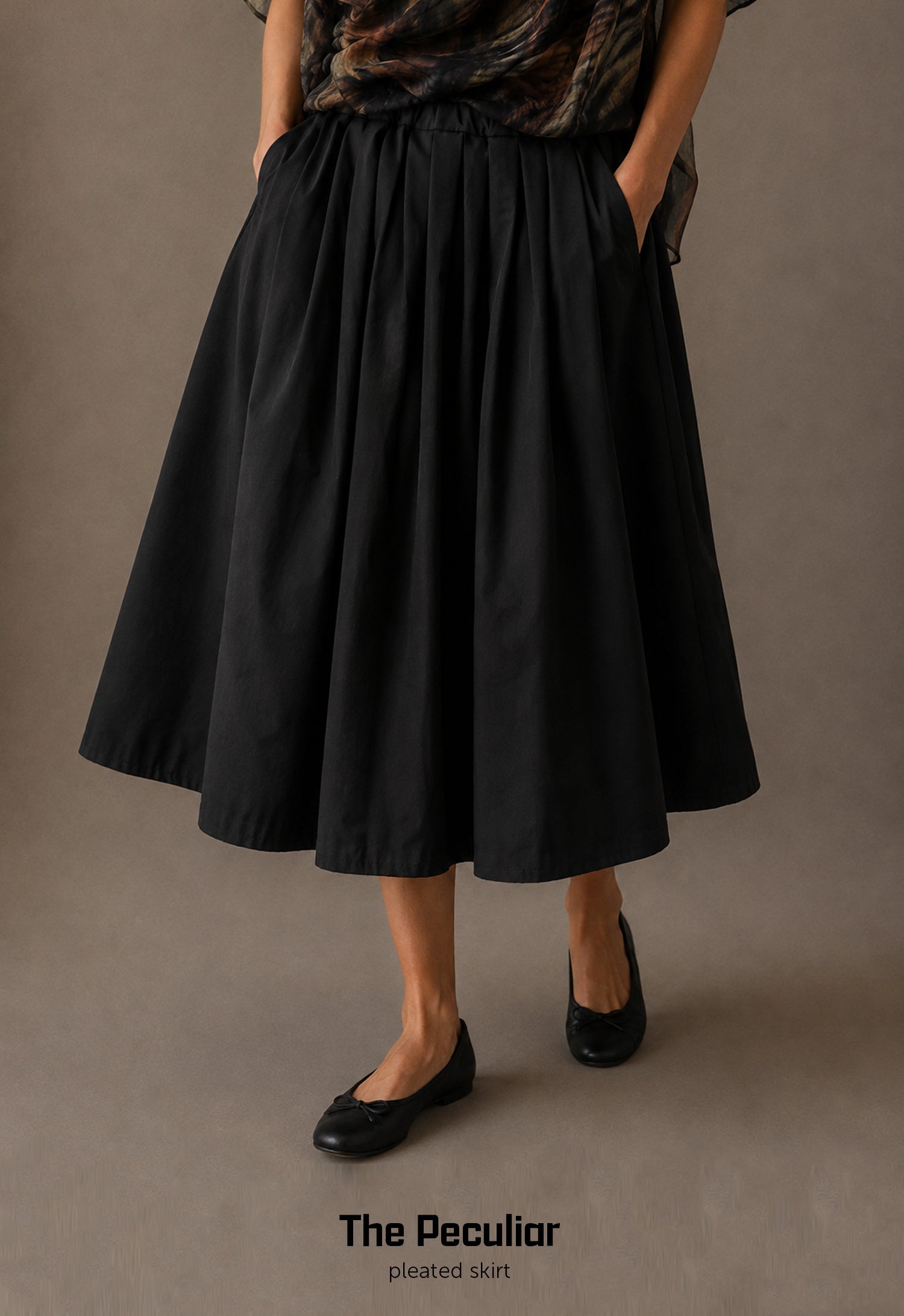 The Peculiar Pleated Skirt