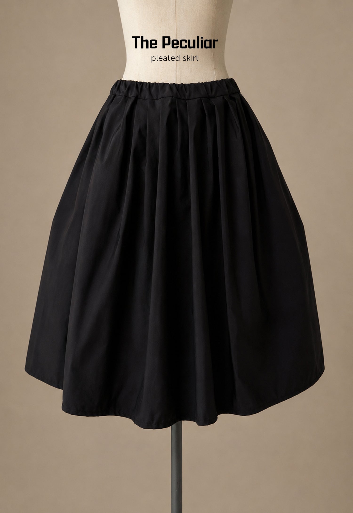 The Peculiar Pleated Skirt