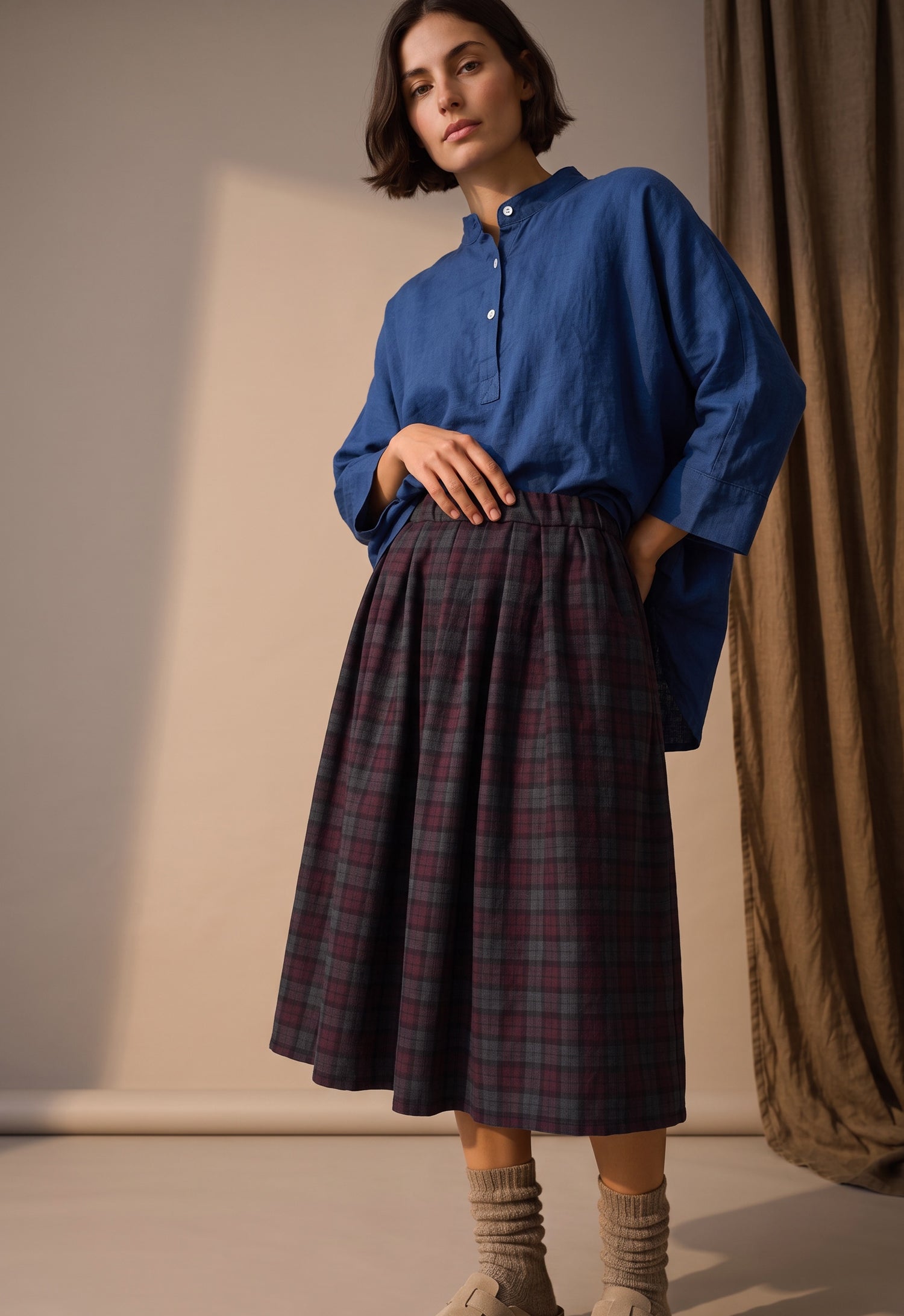 Canterbury Check Skirt