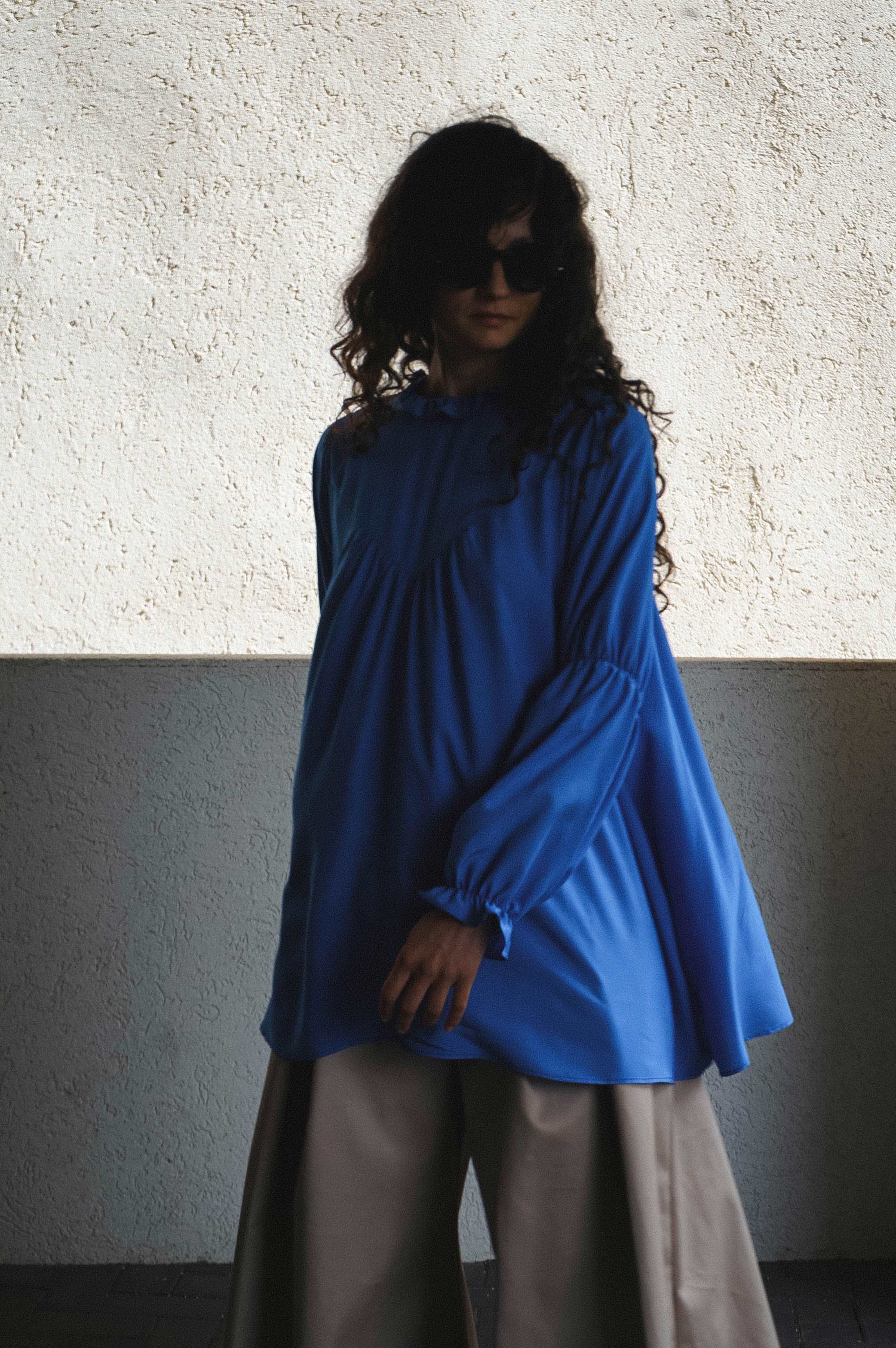 Electric Blue Shirt