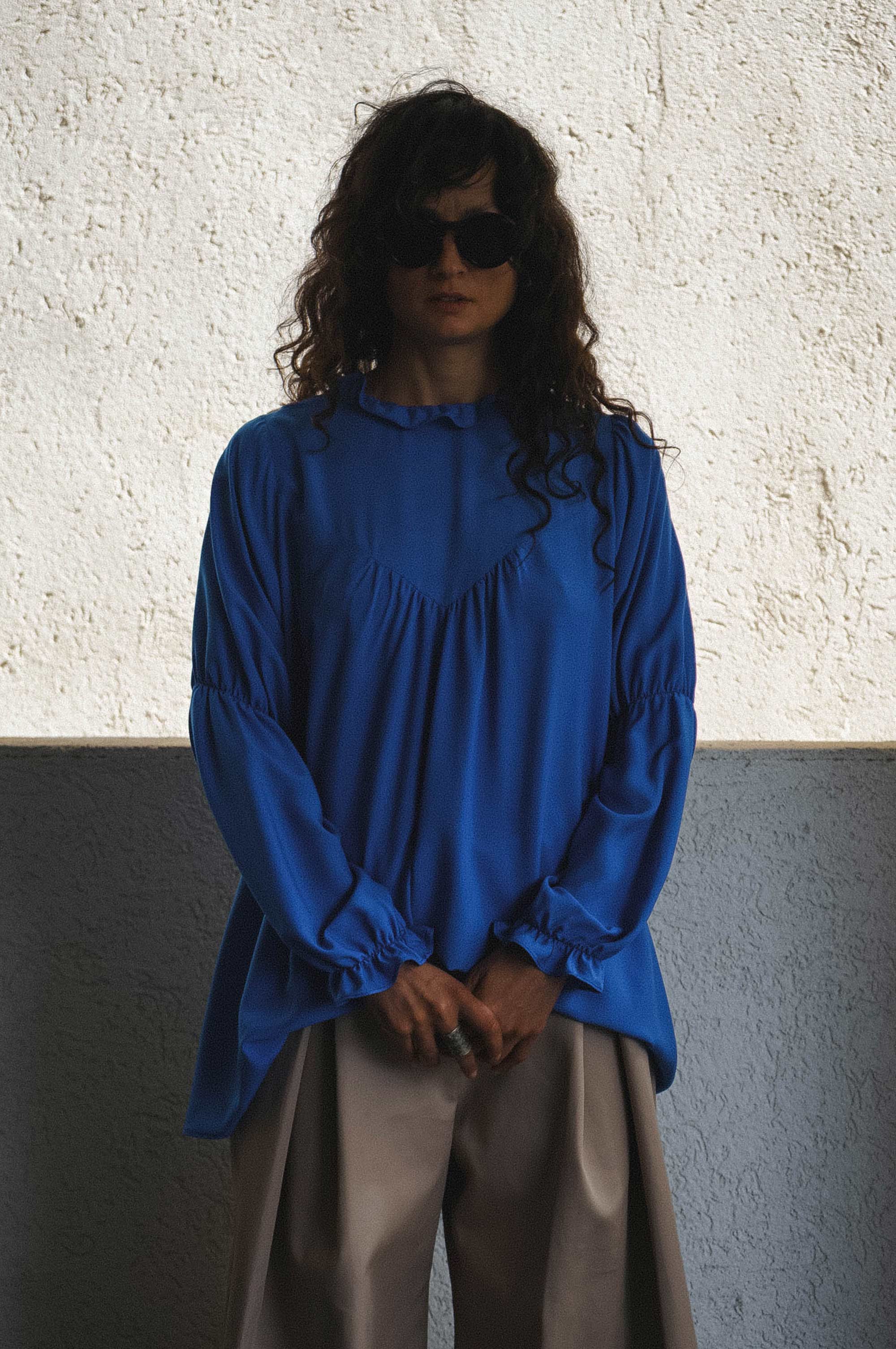 Electric Blue Shirt