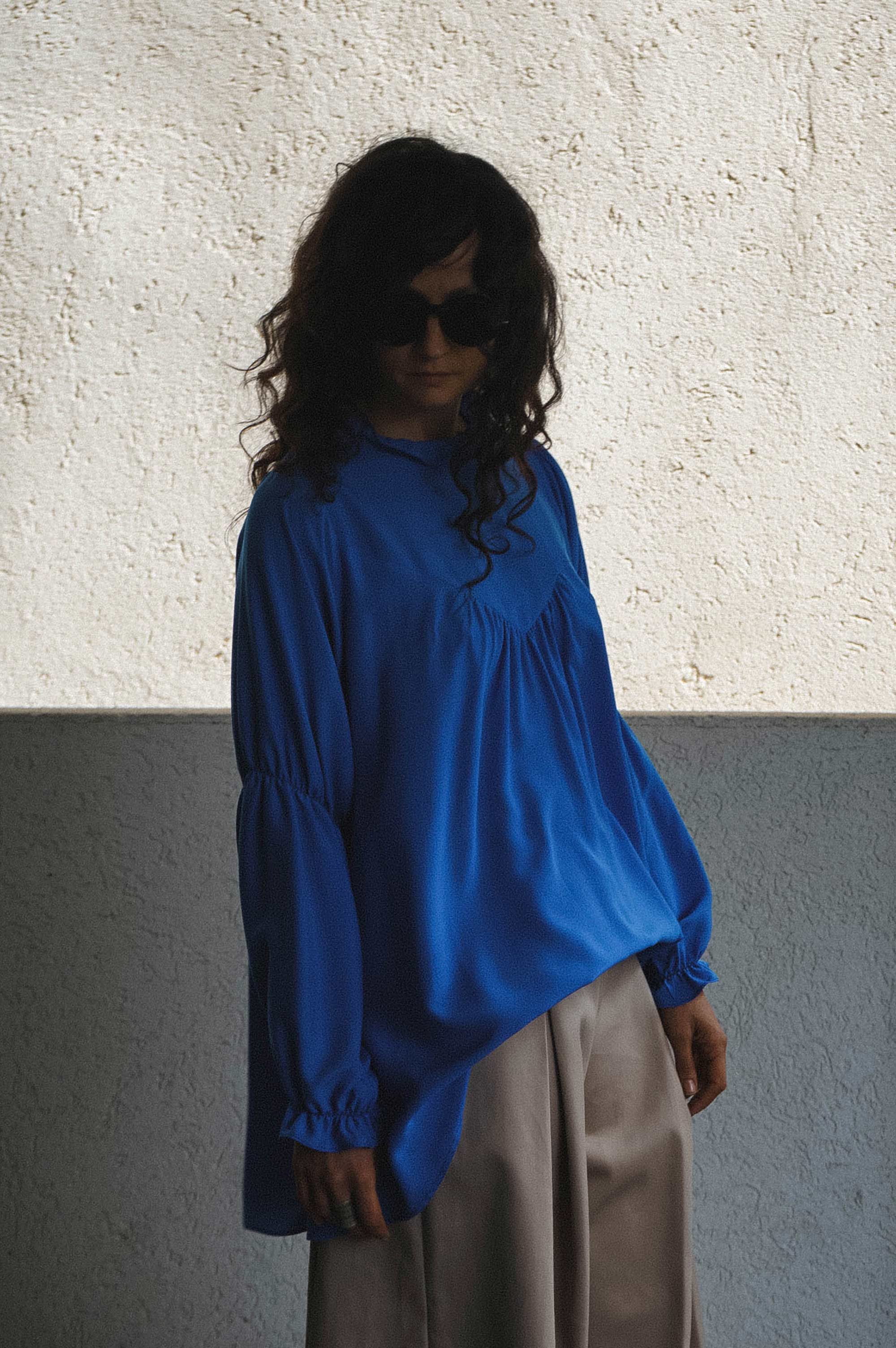 Electric Blue Shirt