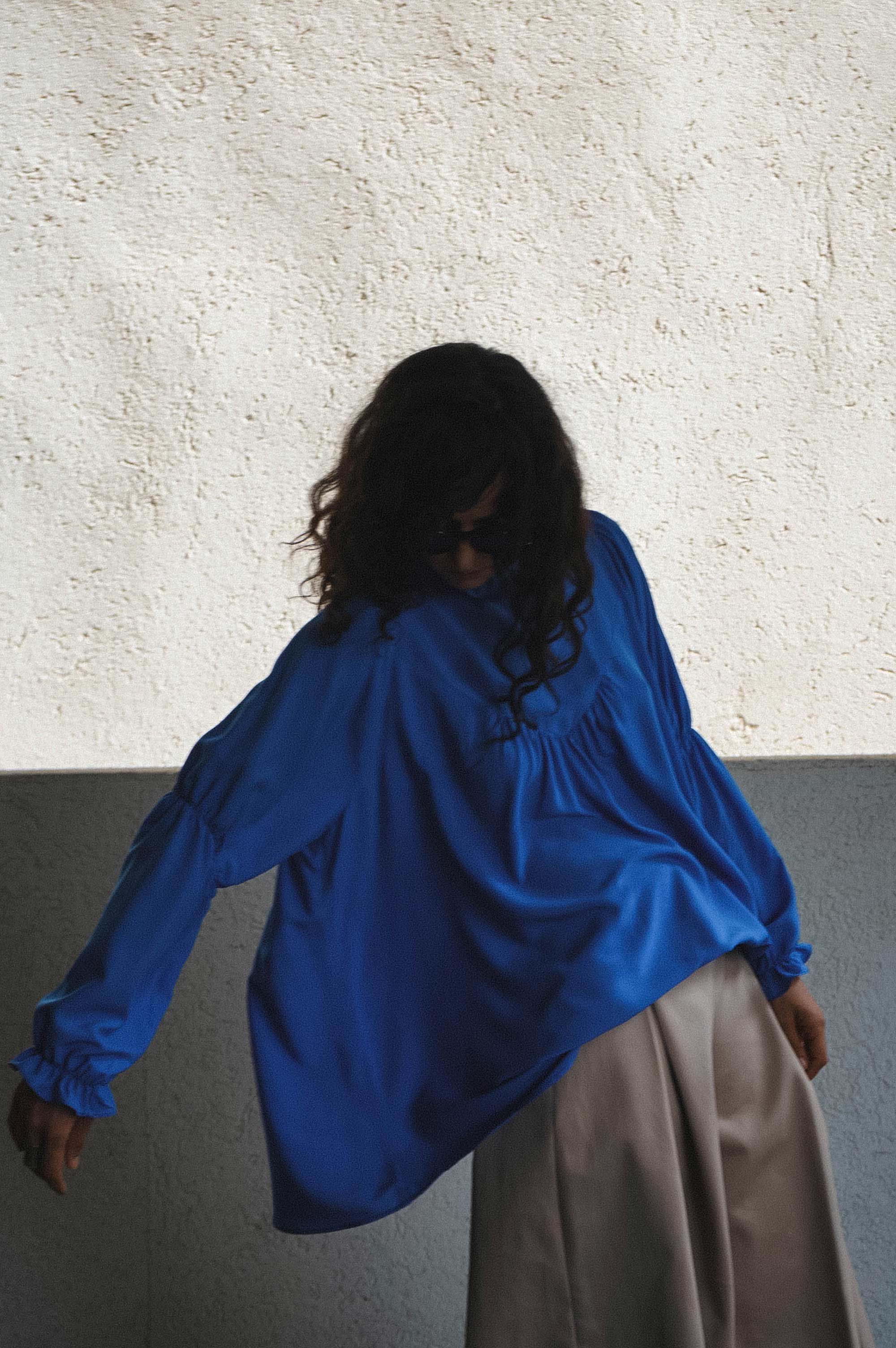 Electric Blue Shirt
