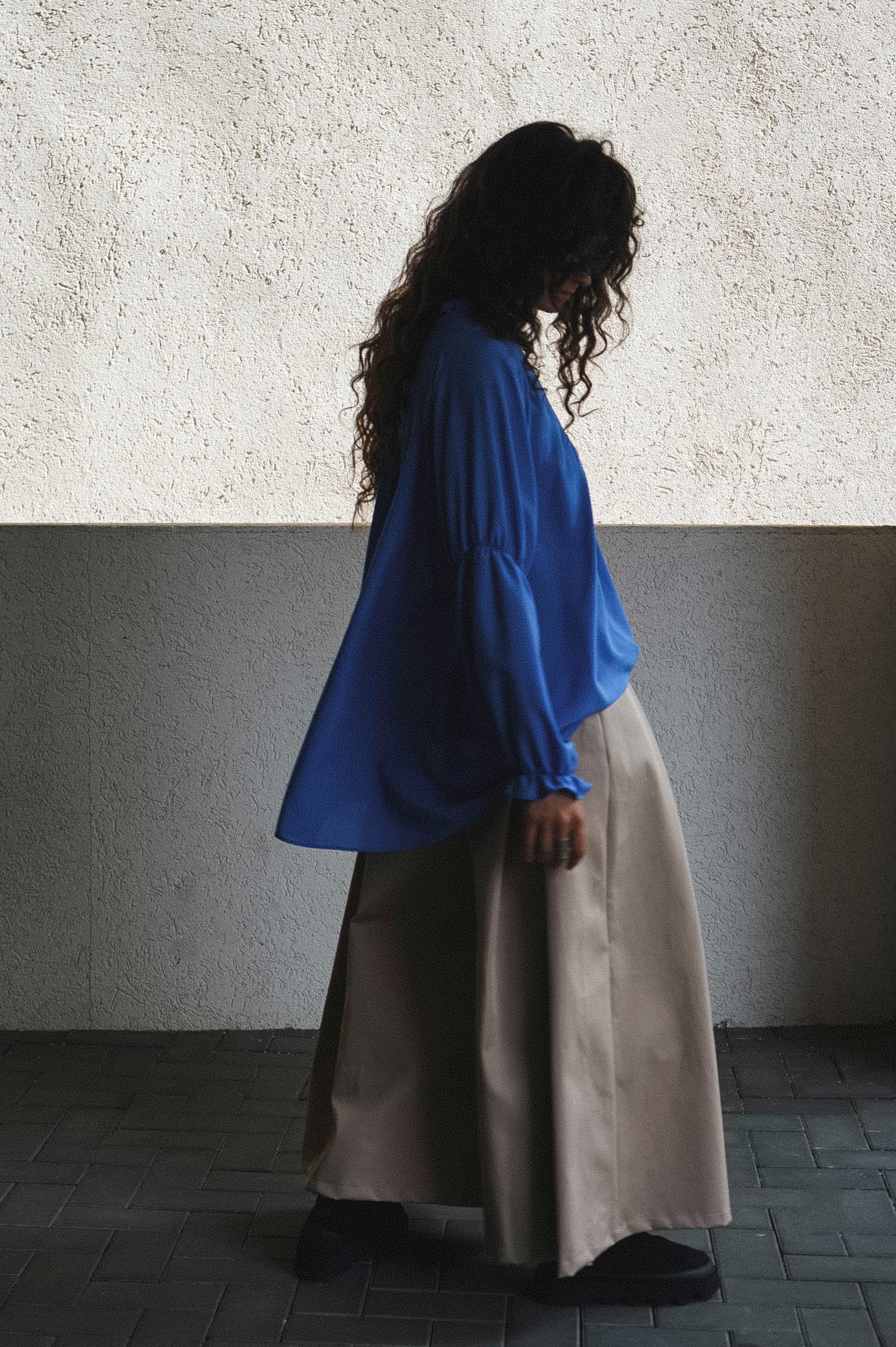 Electric Blue Shirt
