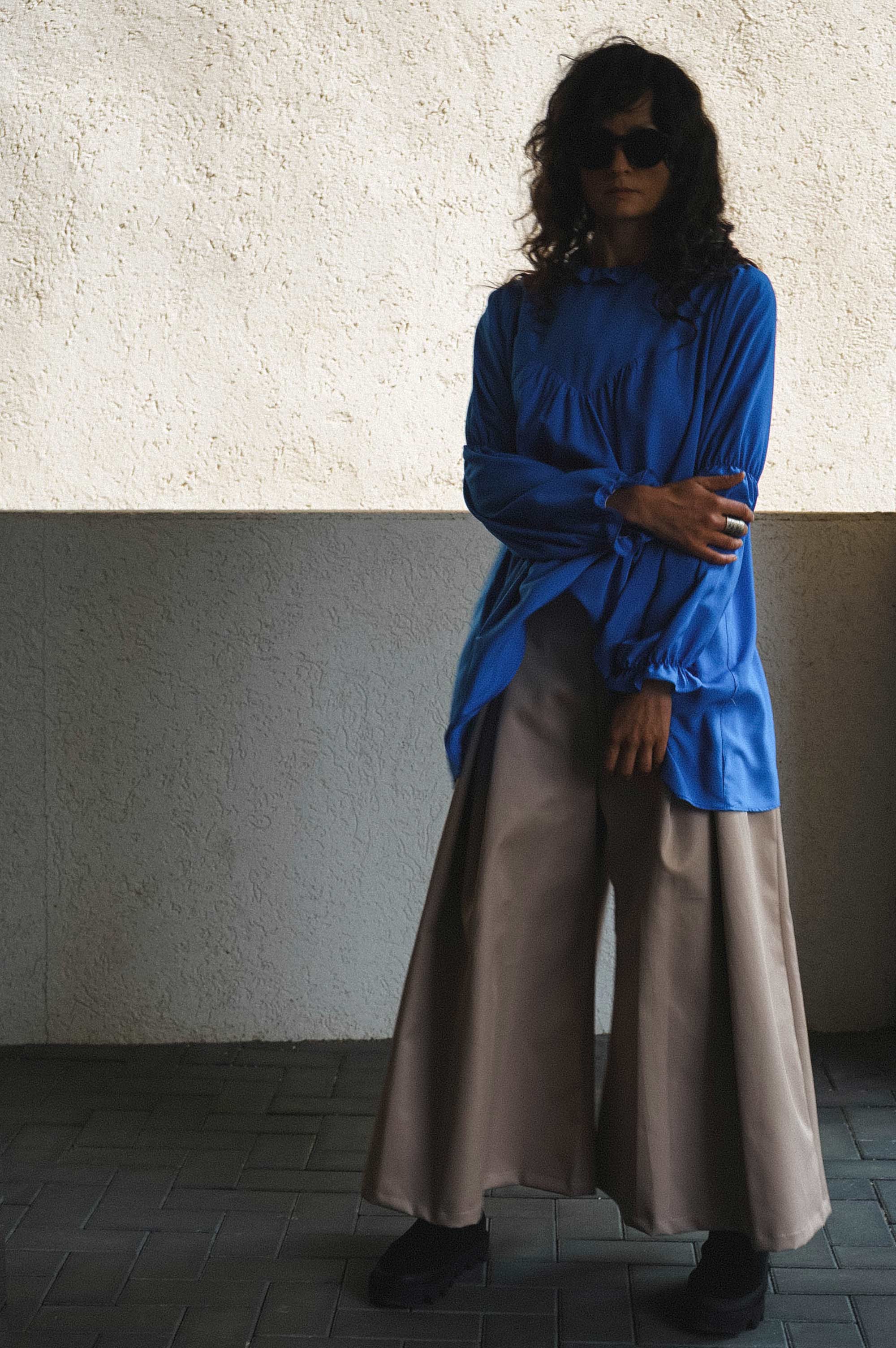 Electric Blue Shirt
