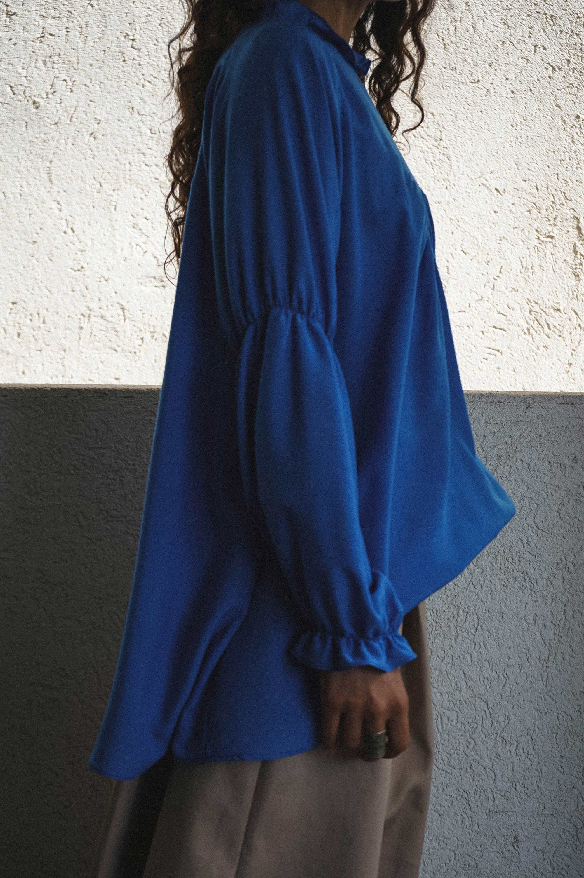 Electric Blue Shirt