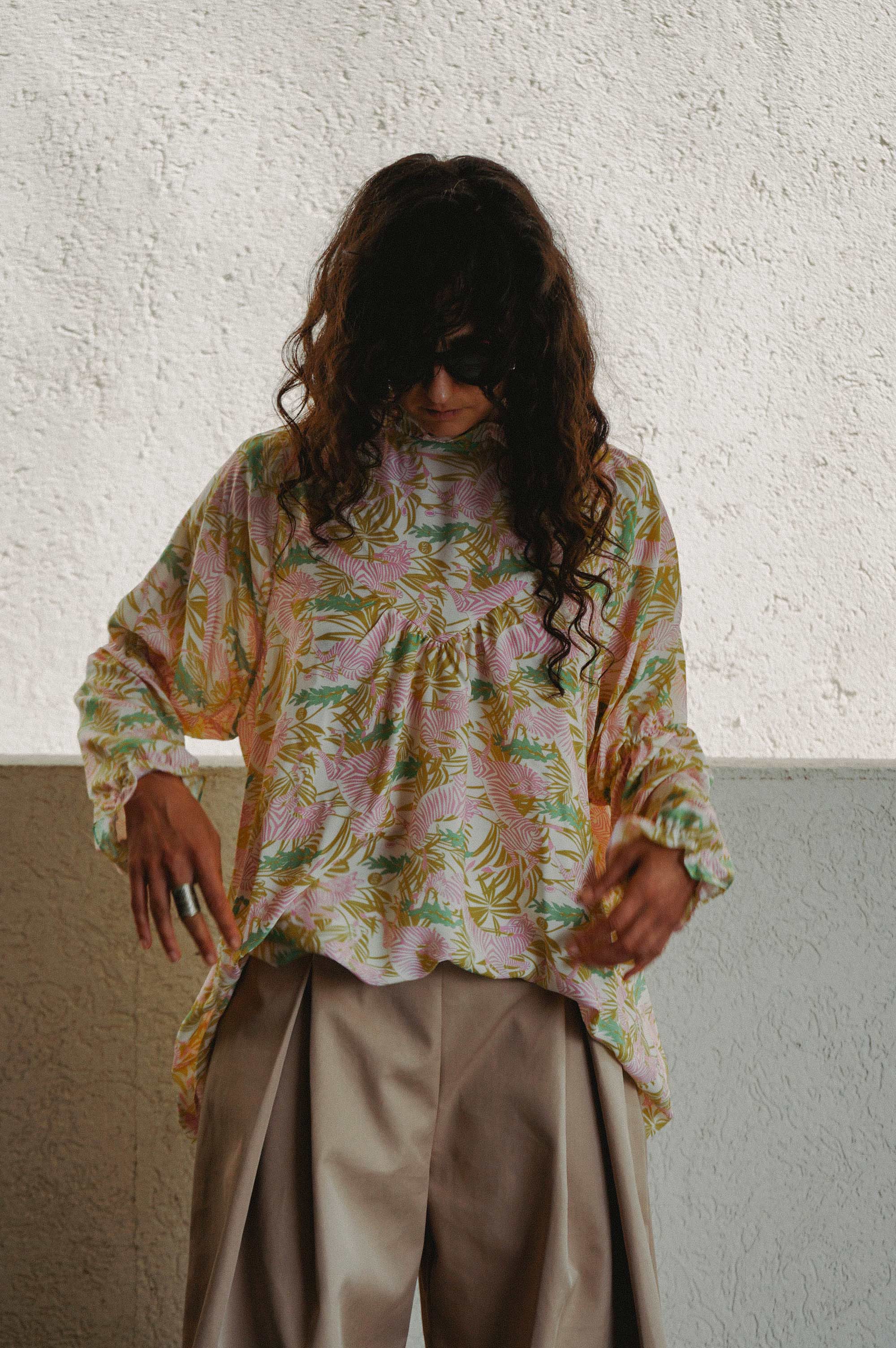 Silk & Visose Shirt