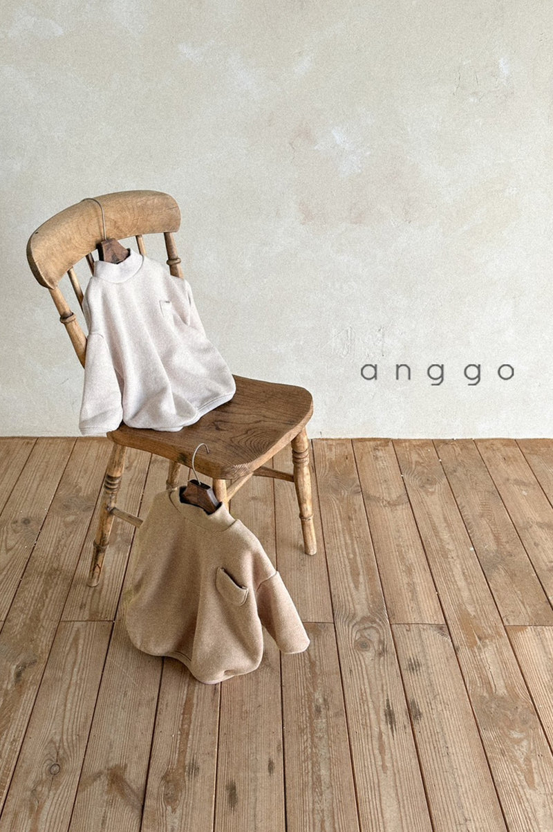 Anggo Caramel Sweatshirt (Dark Beige)