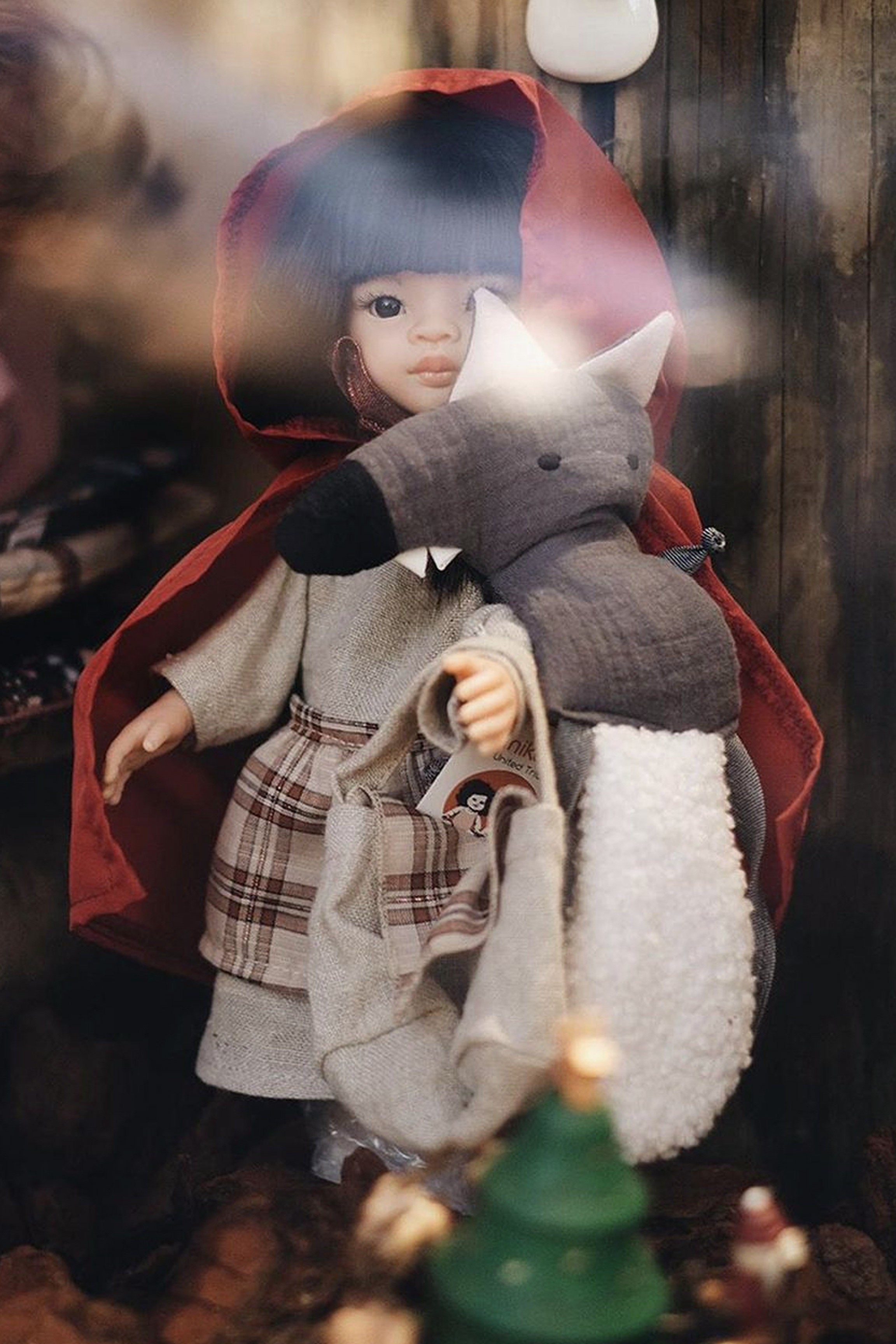 Liu and her Red Riding Hood set