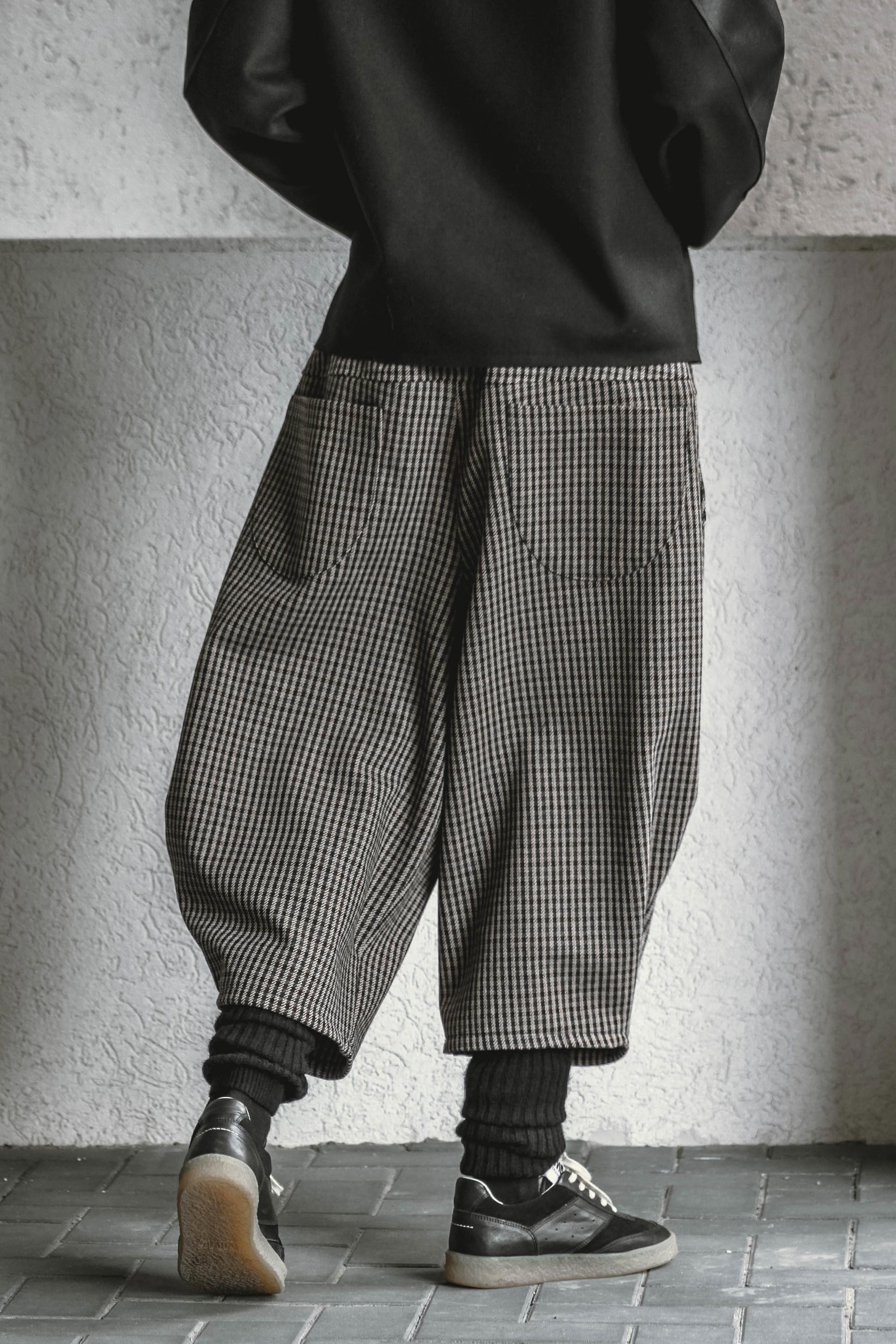 Wool Trousers (Check)