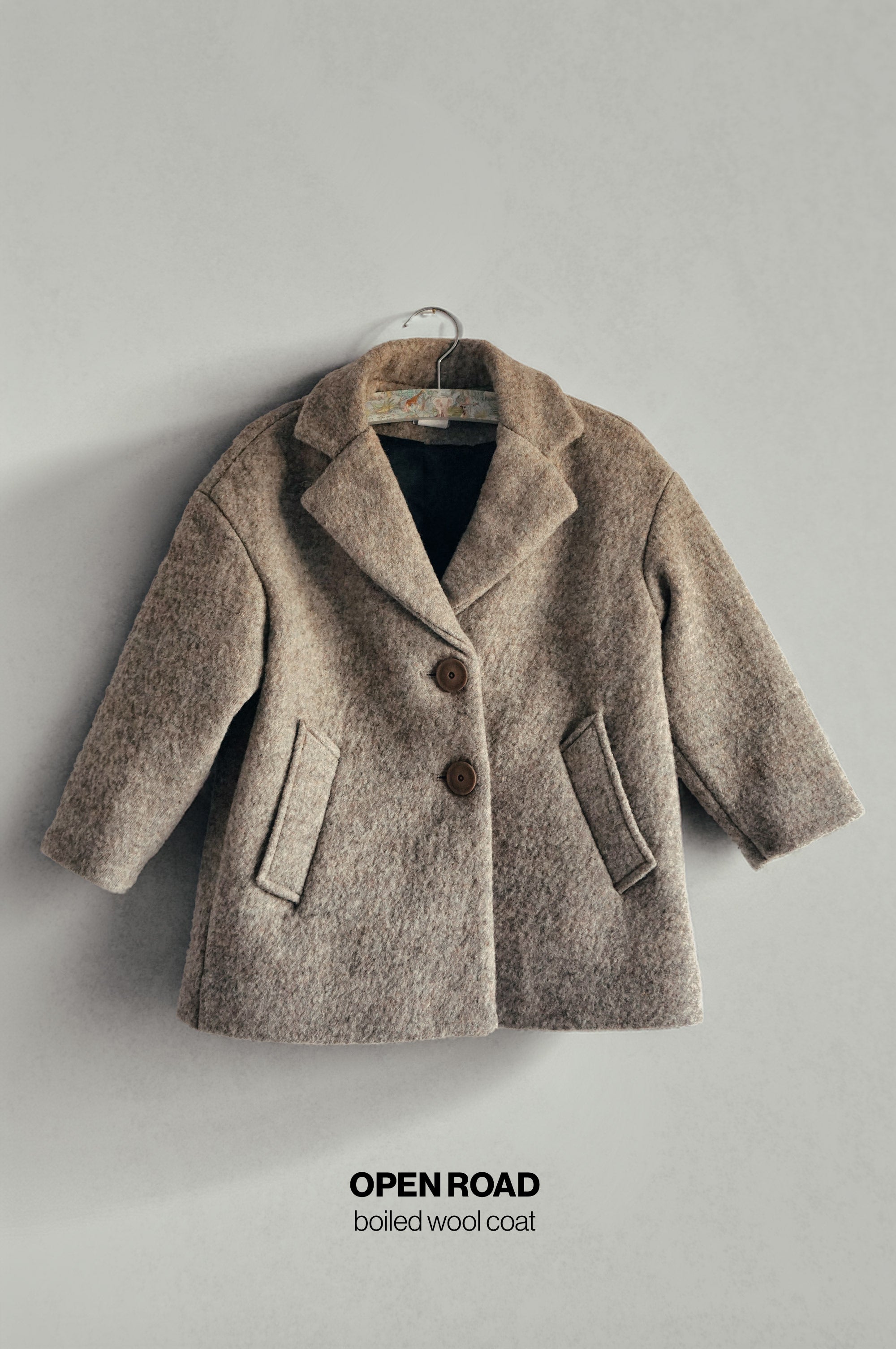 OPENROAD BOILED WOOL COAT