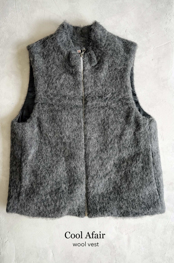 Cool Afair Boiled Wool Vest