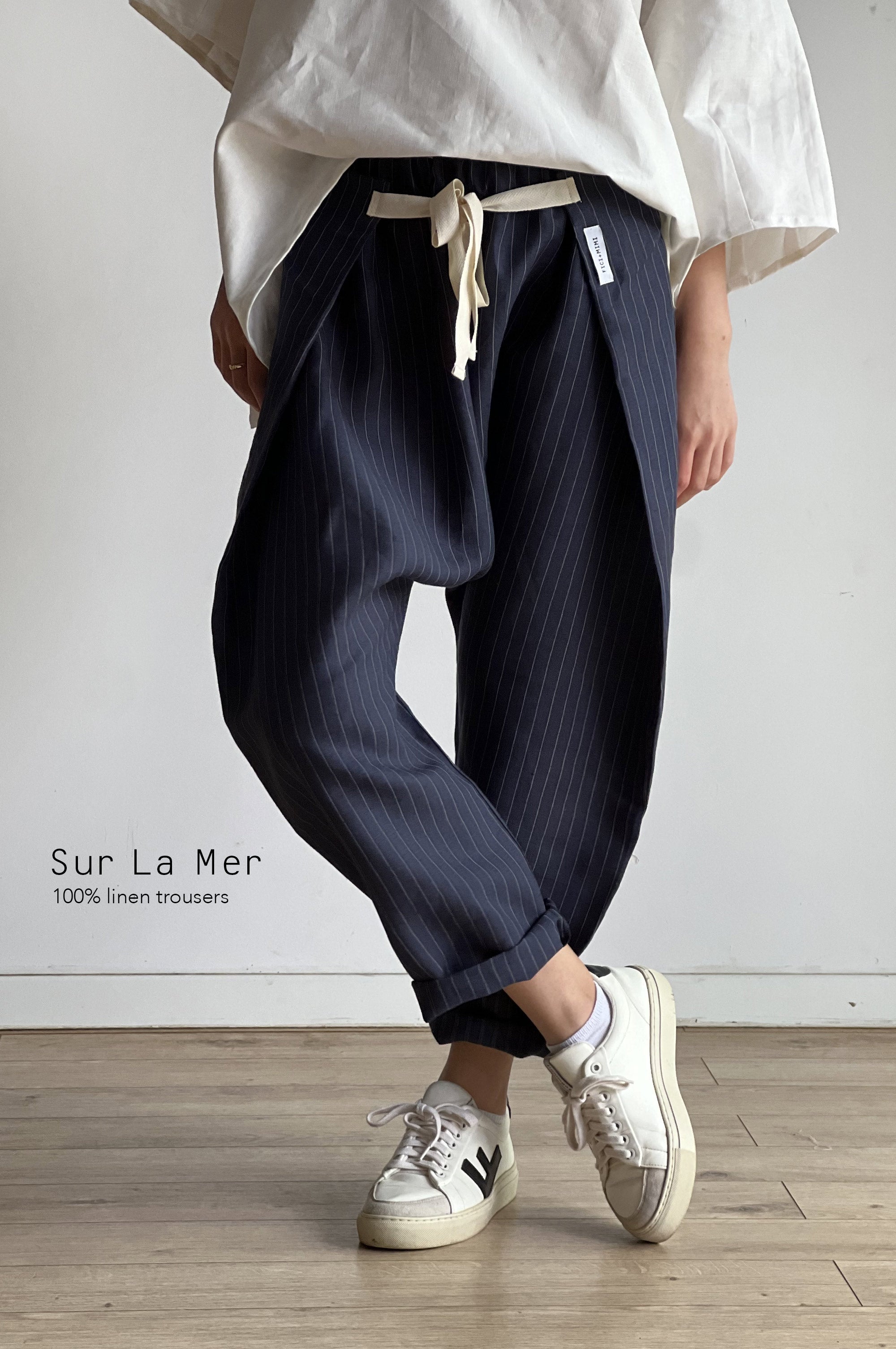 Sur la mer linen pants – Ficimimi