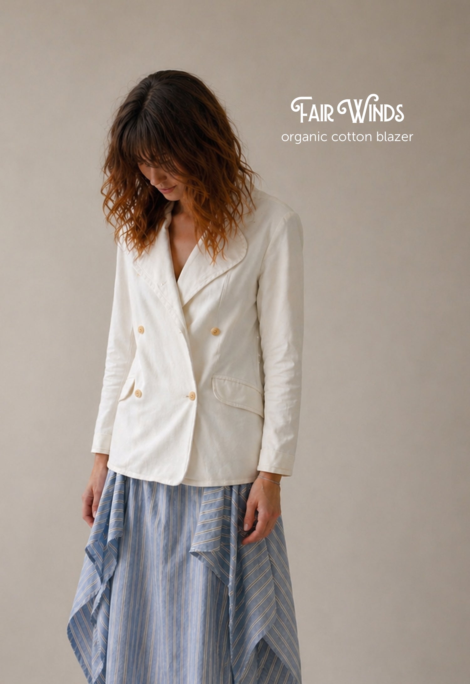 Organic Cotton Blazer