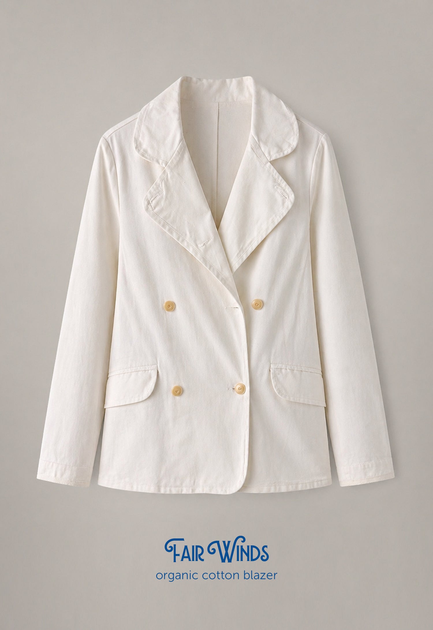 Organic Cotton Blazer