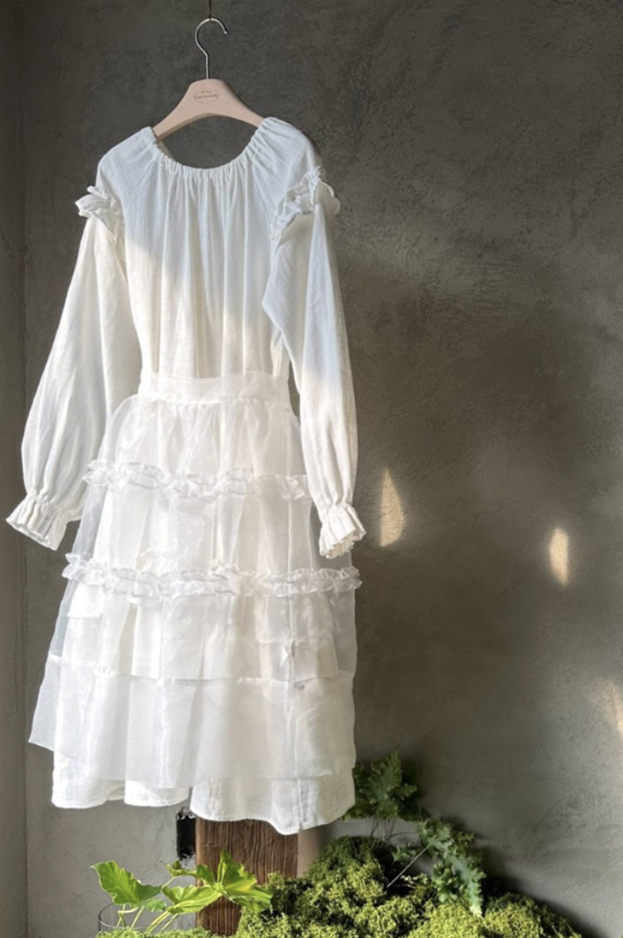 MonBebe Fran Dress (White)