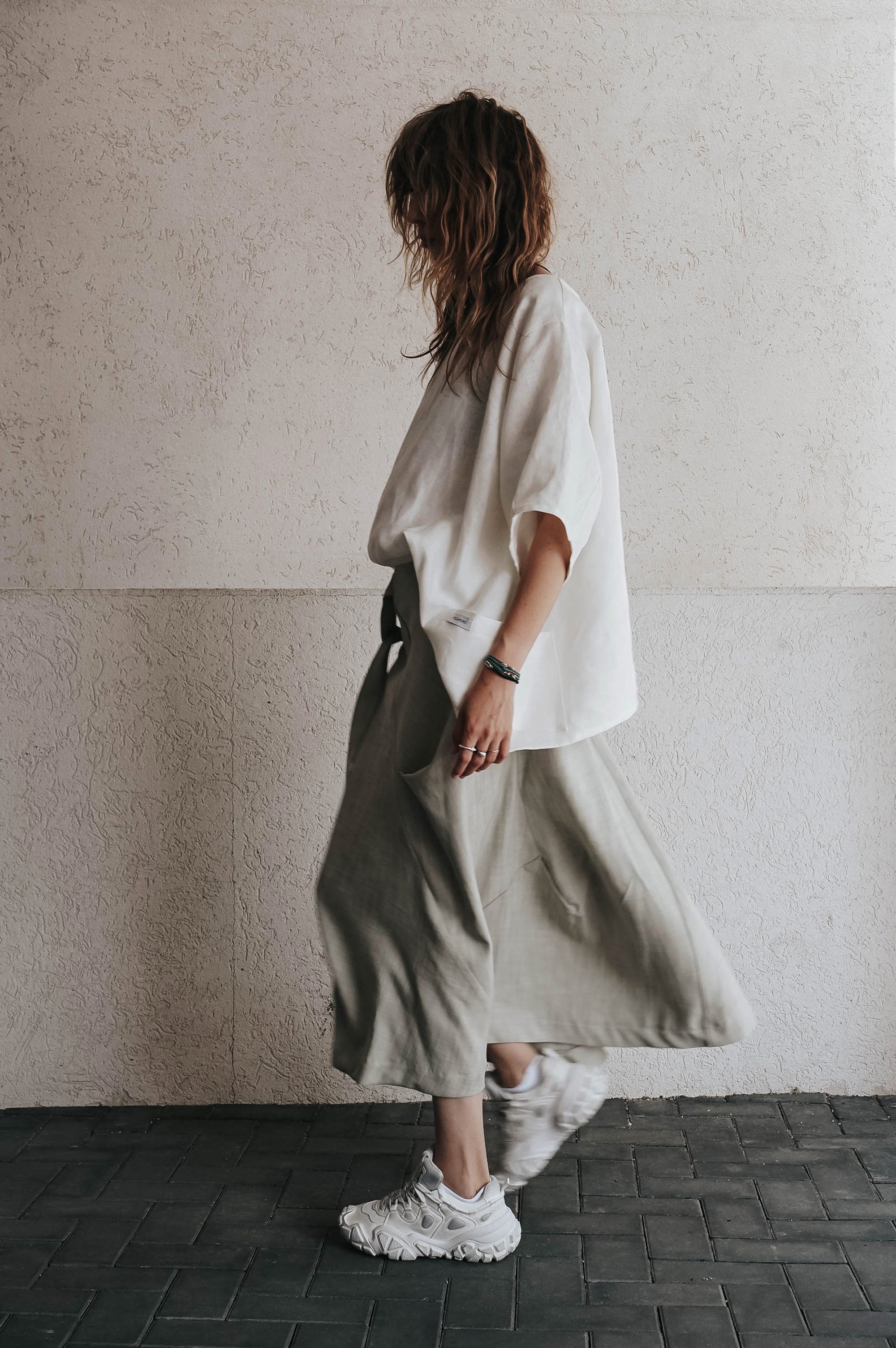Quiet Linen skirt
