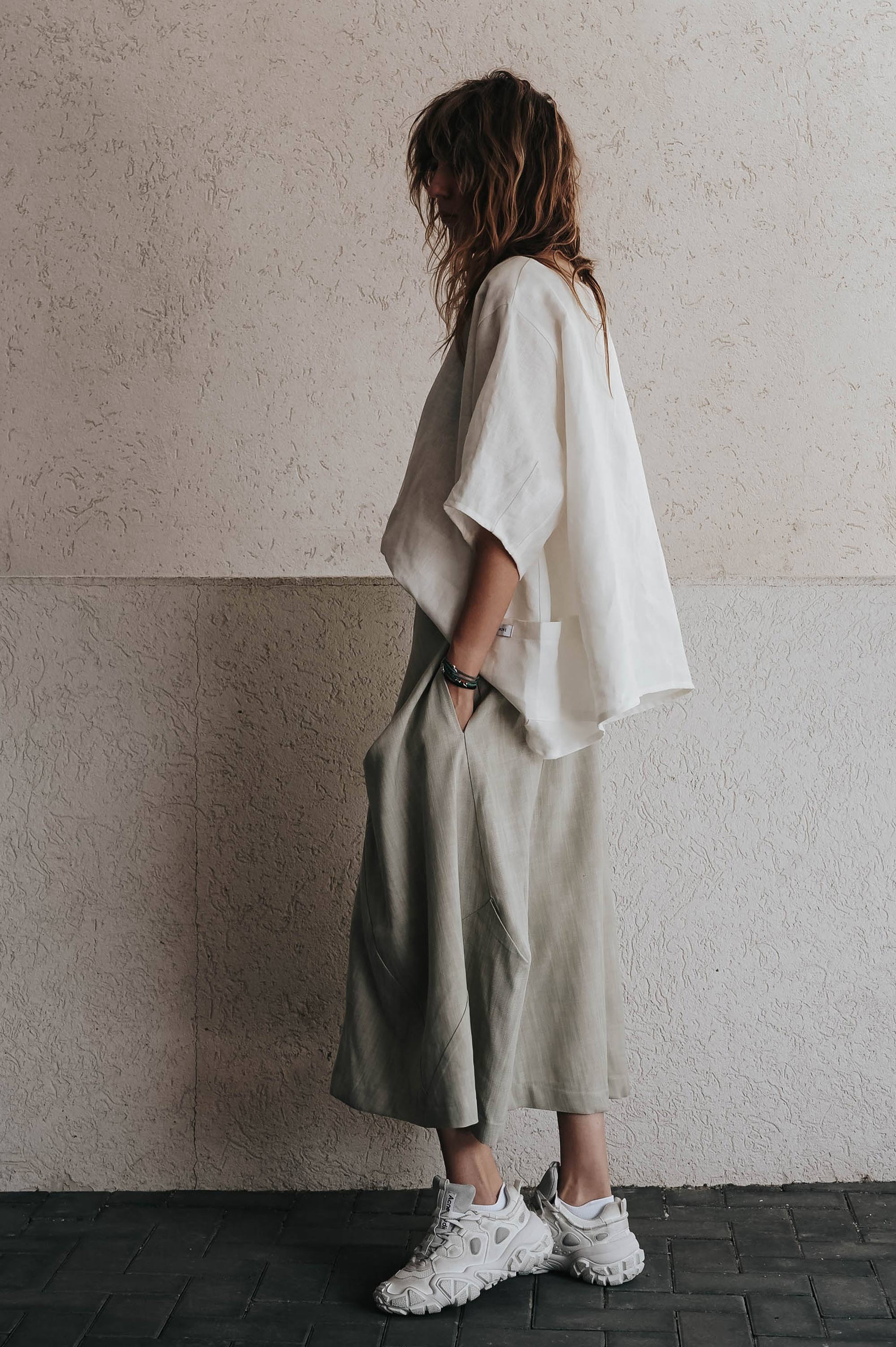 Quiet Linen skirt