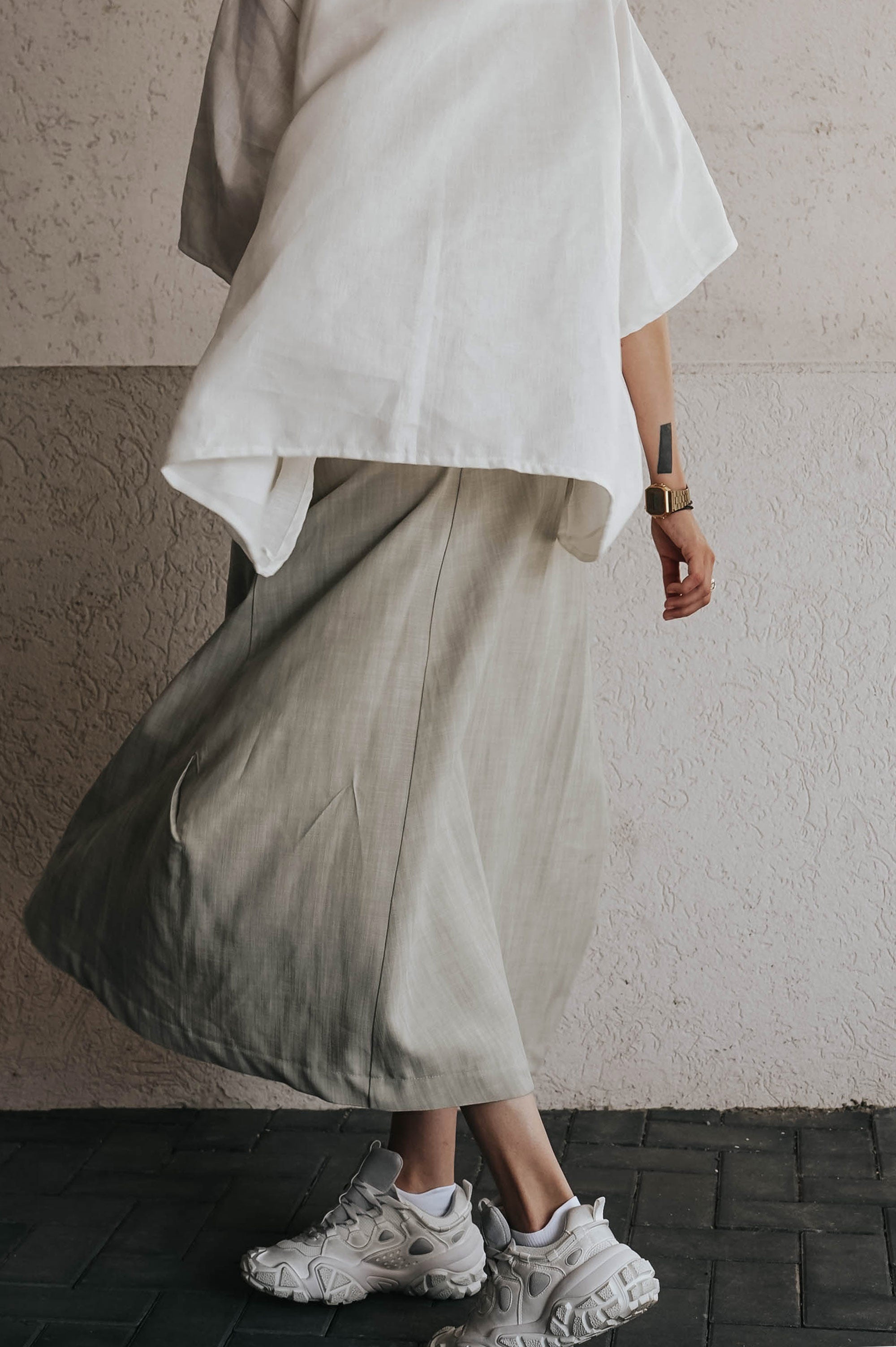 Quiet Linen skirt
