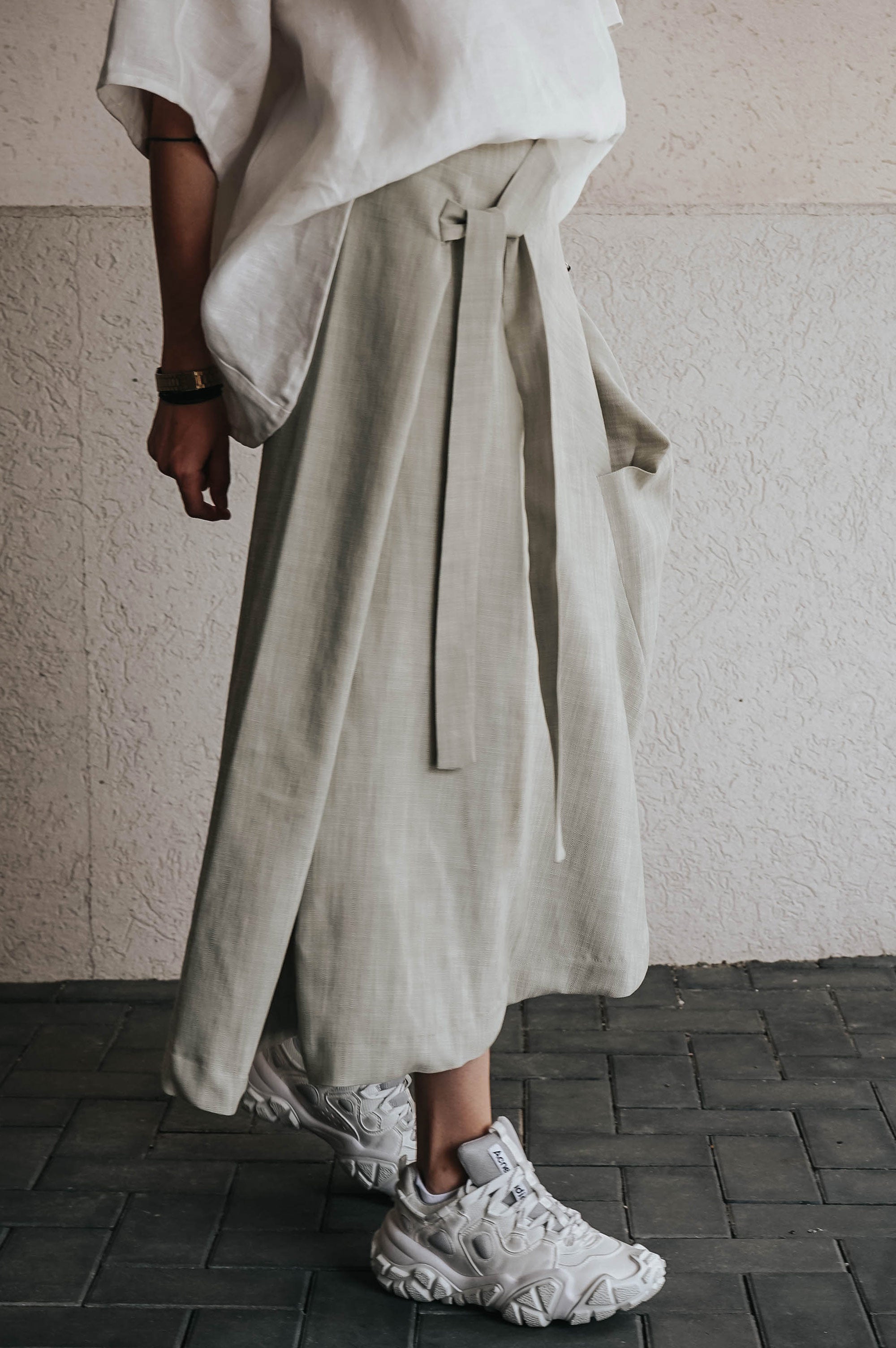 Quiet Linen skirt
