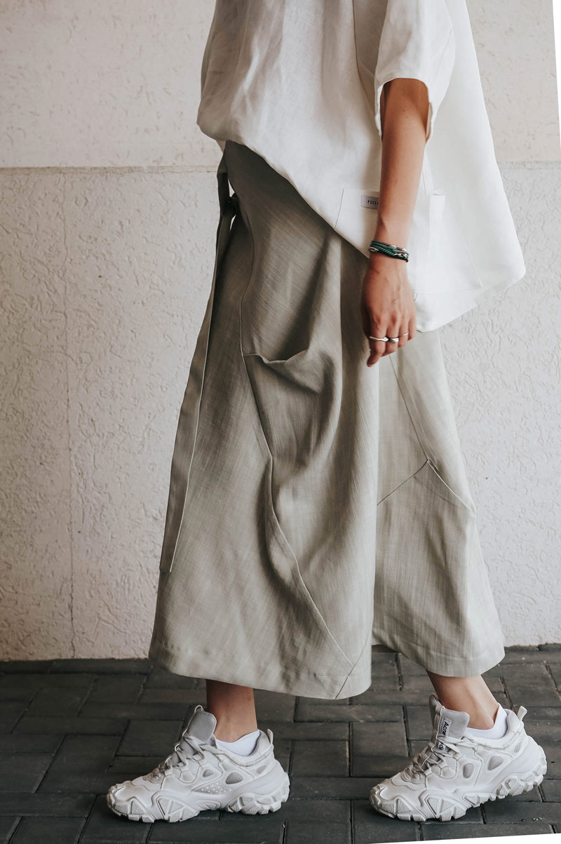 Quiet Linen skirt