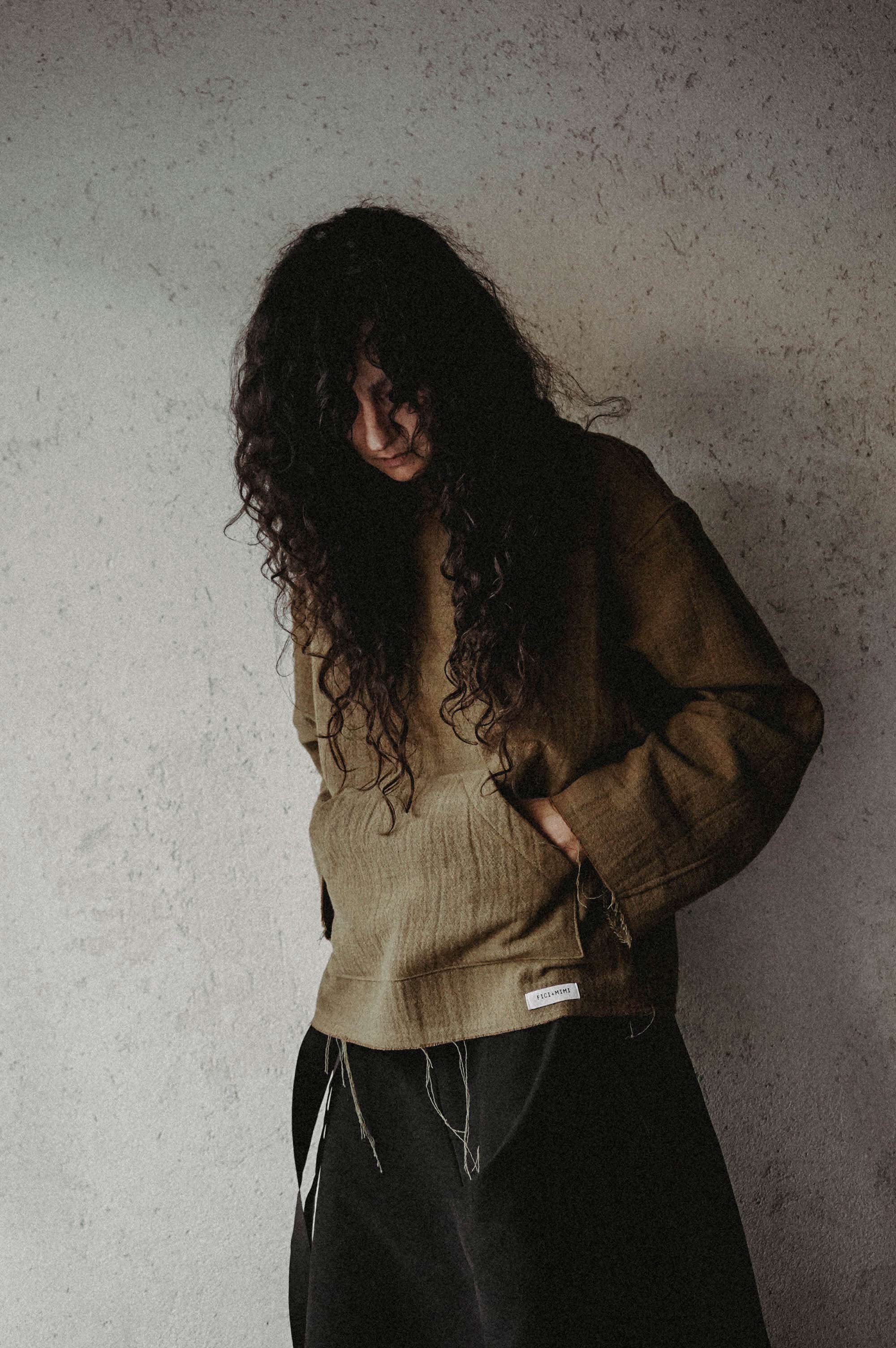DISTRESSED HEMP HOODIE