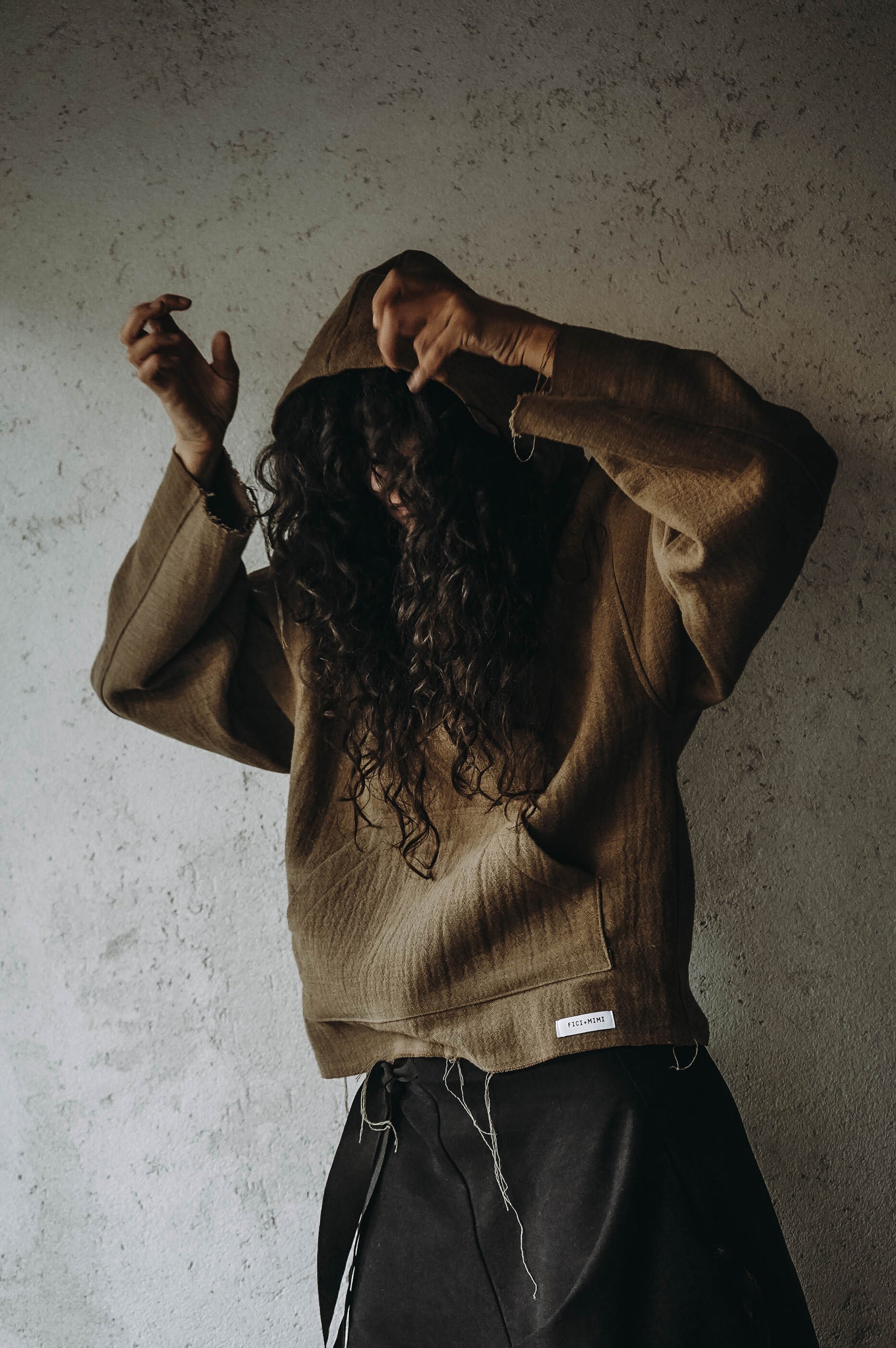 DISTRESSED HEMP HOODIE