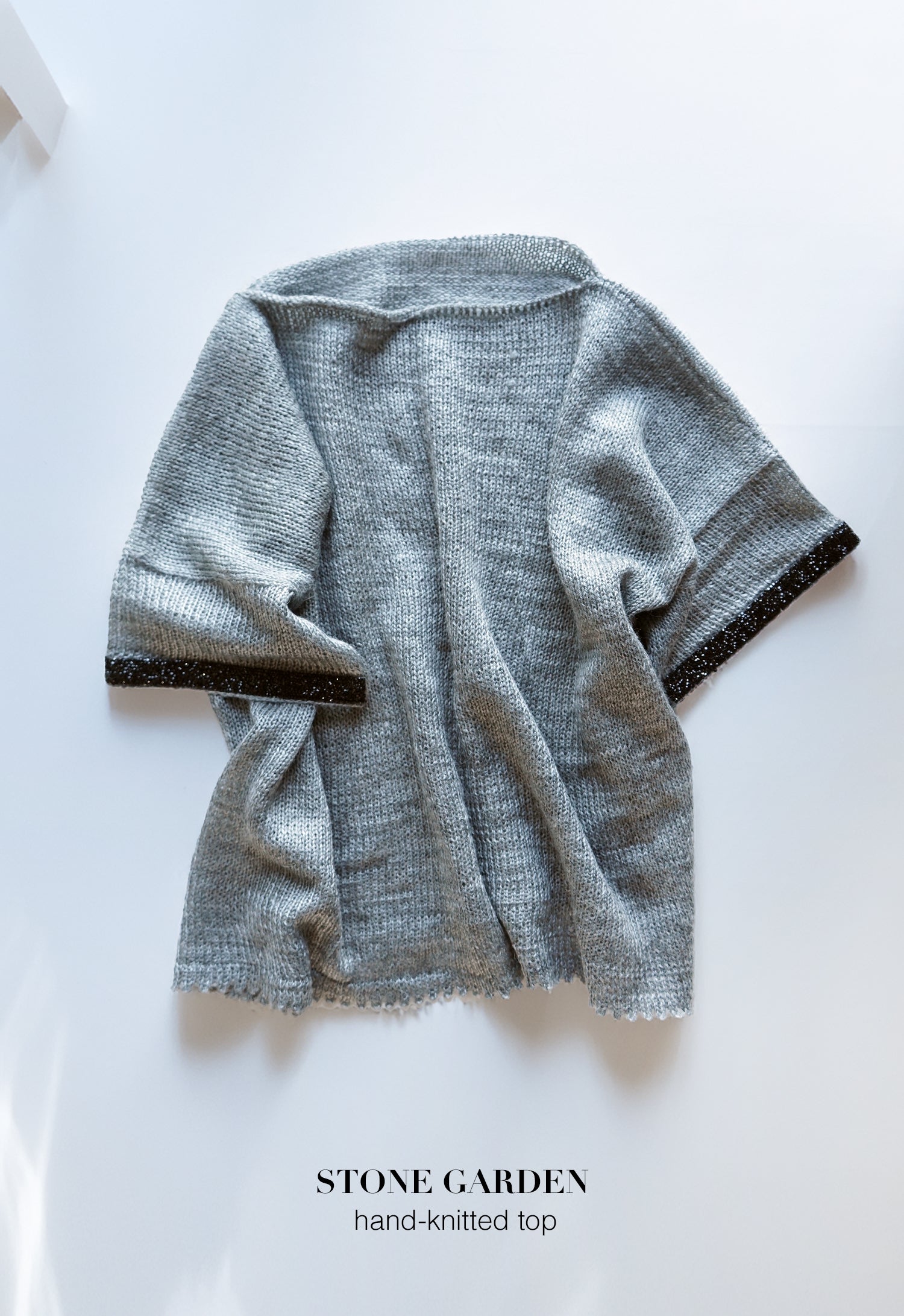 Stone Garden Hand-Knitted Top